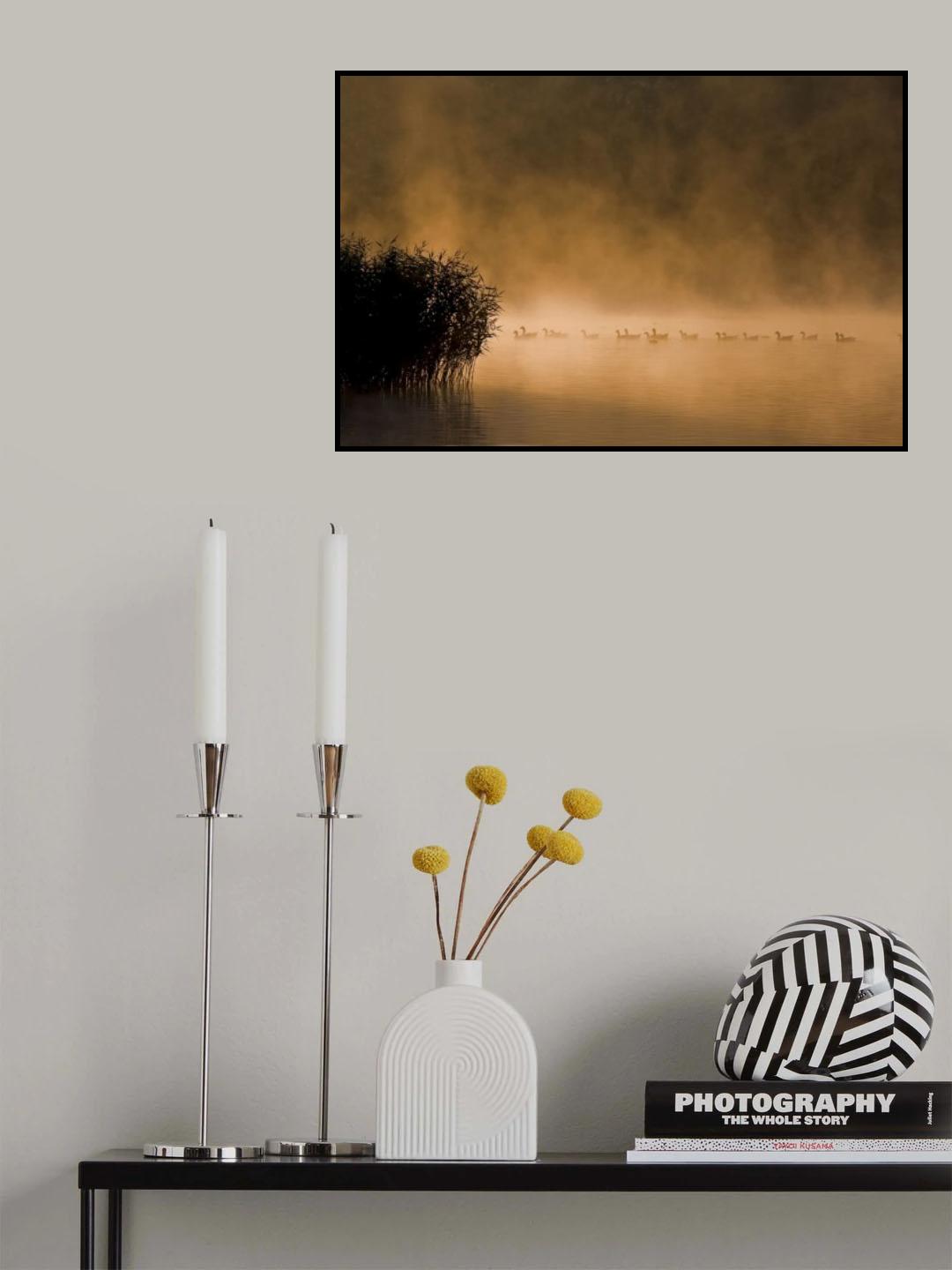 In a row Poster och Canvastavla