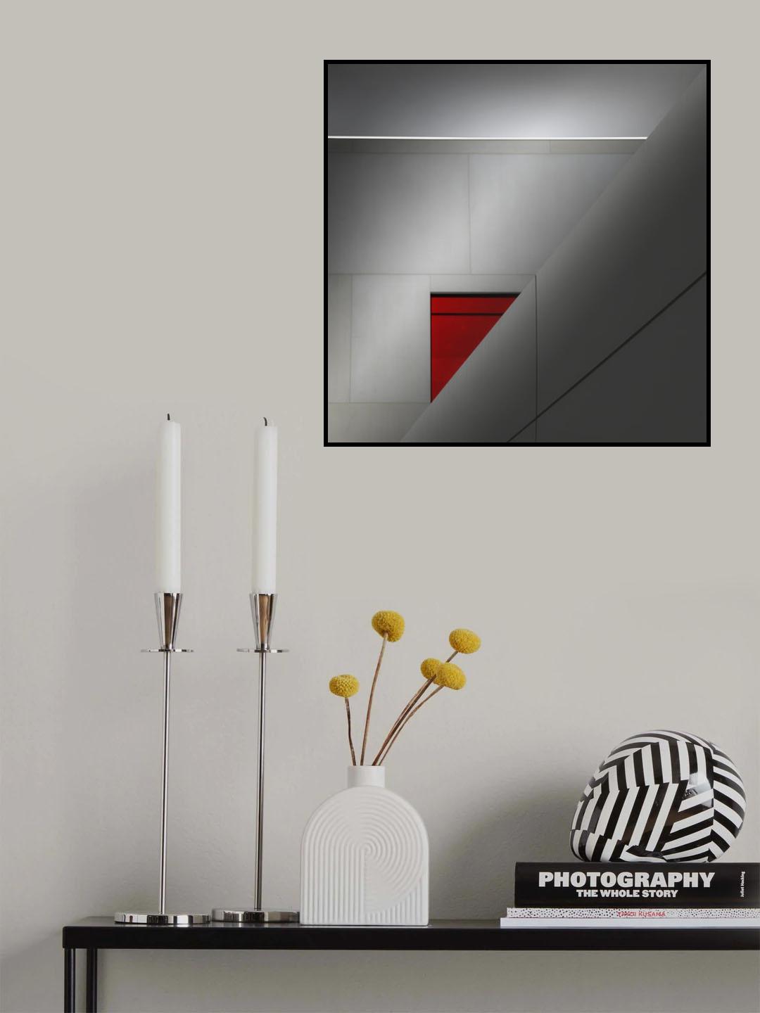 Behind the wall Poster och Canvastavla