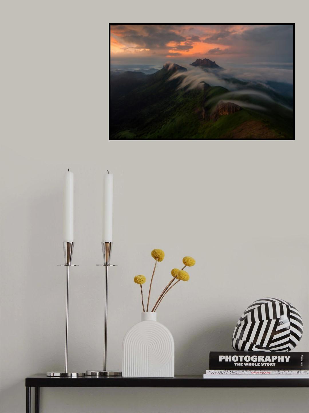 one sunset Poster och Canvastavla