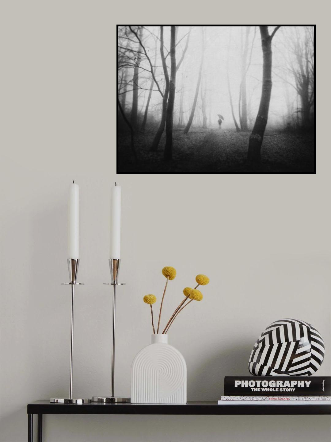 Drawed A Line In The Spiral Poster och Canvastavla
