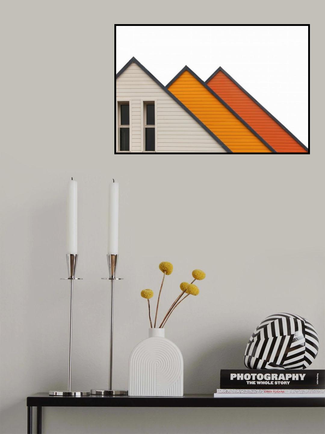 Triangoli Poster och Canvastavla