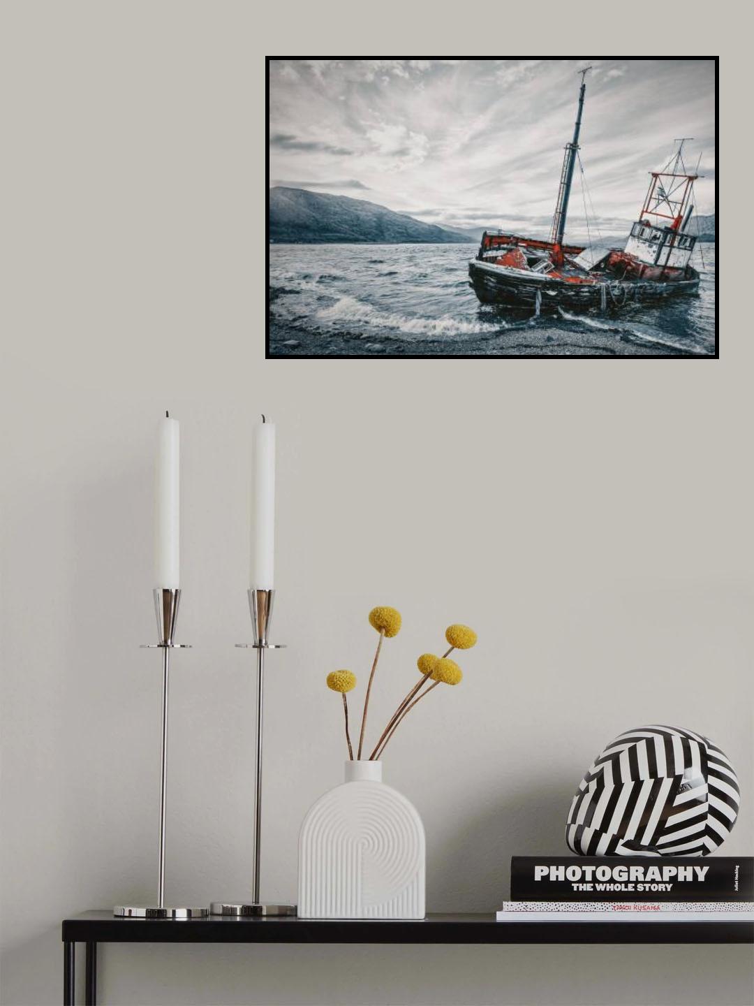 Stranded Poster och Canvastavla
