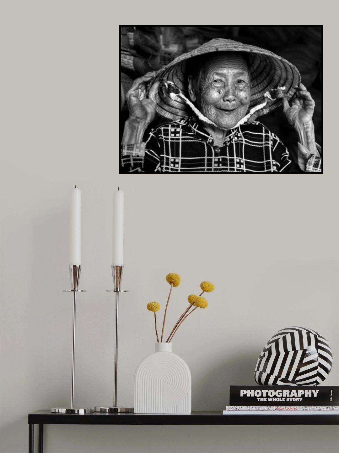 Old Woman and Non La Poster och Canvastavla