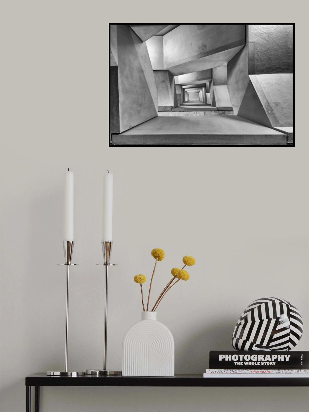 downstairs Poster och Canvastavla