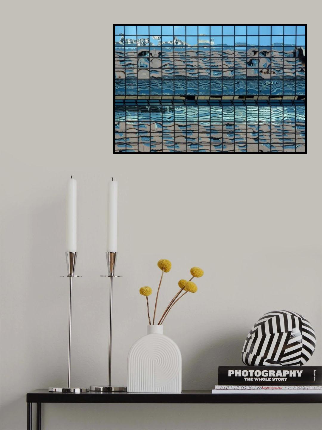 Building reflection Poster och Canvastavla