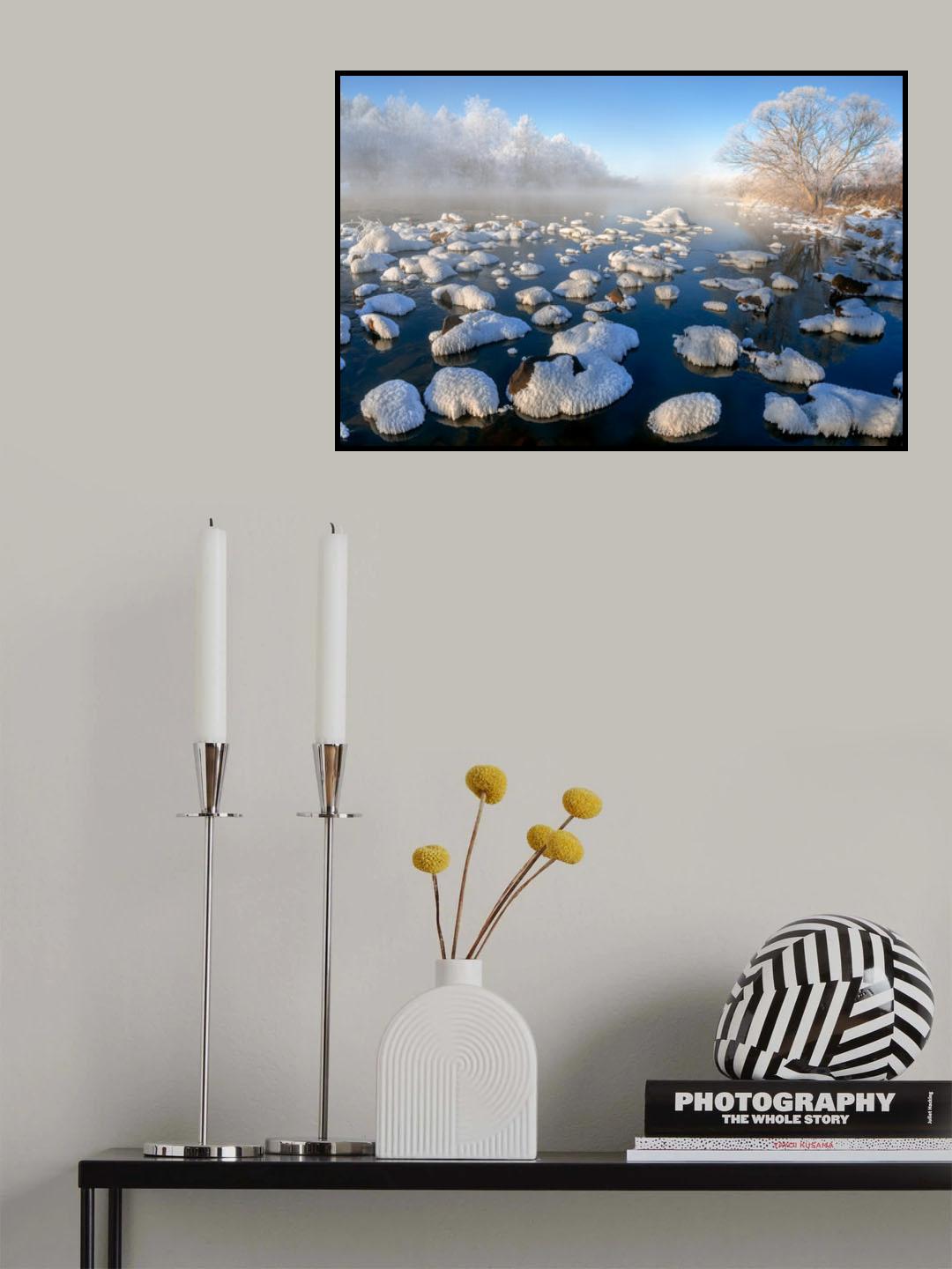 Frozen River Poster och Canvastavla