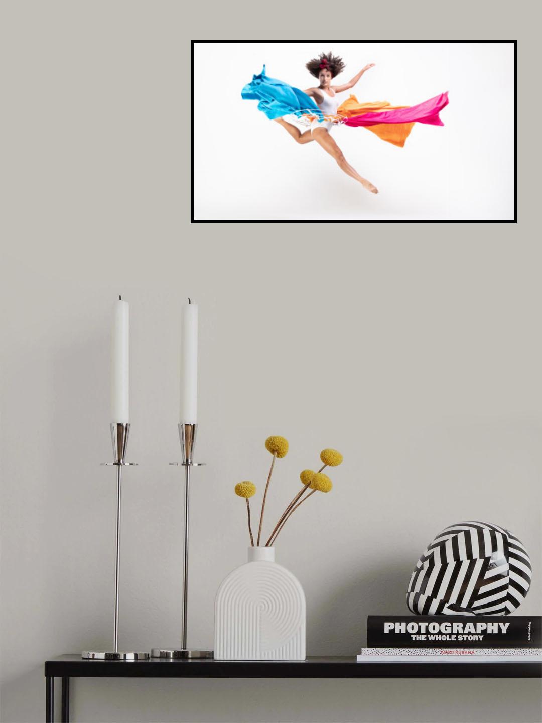 Ballet and colors Poster och Canvastavla