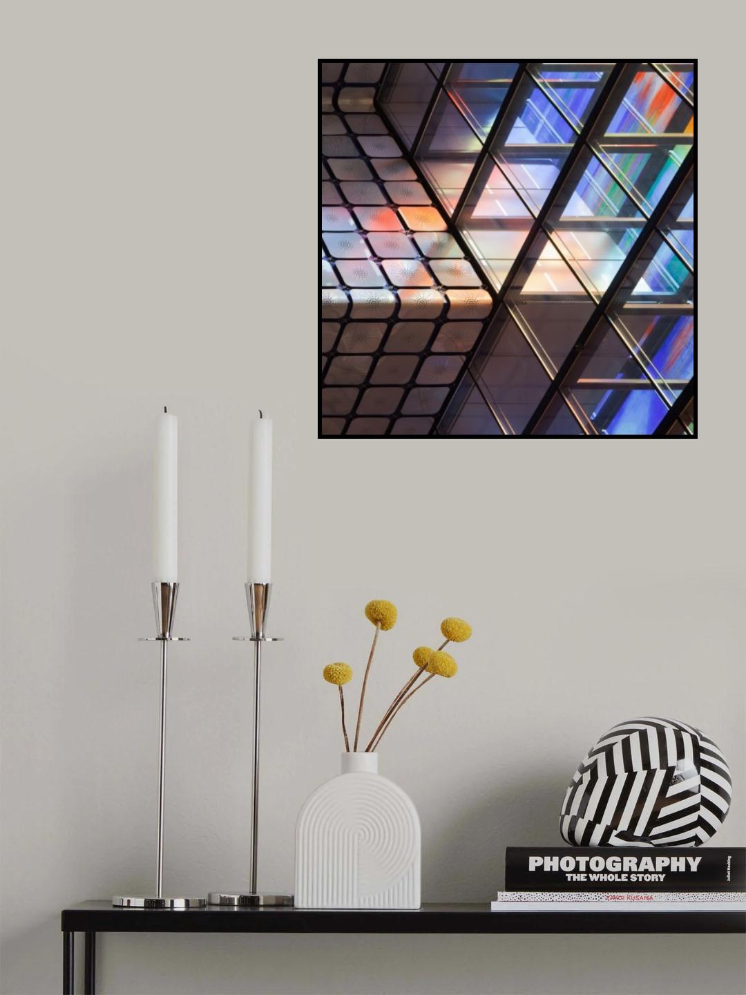 Lines & Colours Poster och Canvastavla