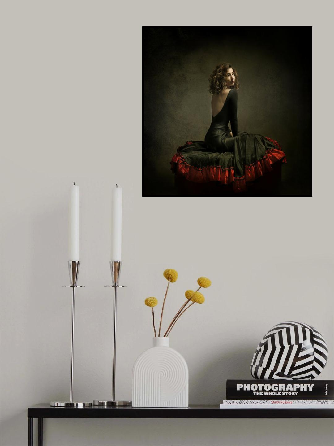 The Dancer Girl Poster och Canvastavla