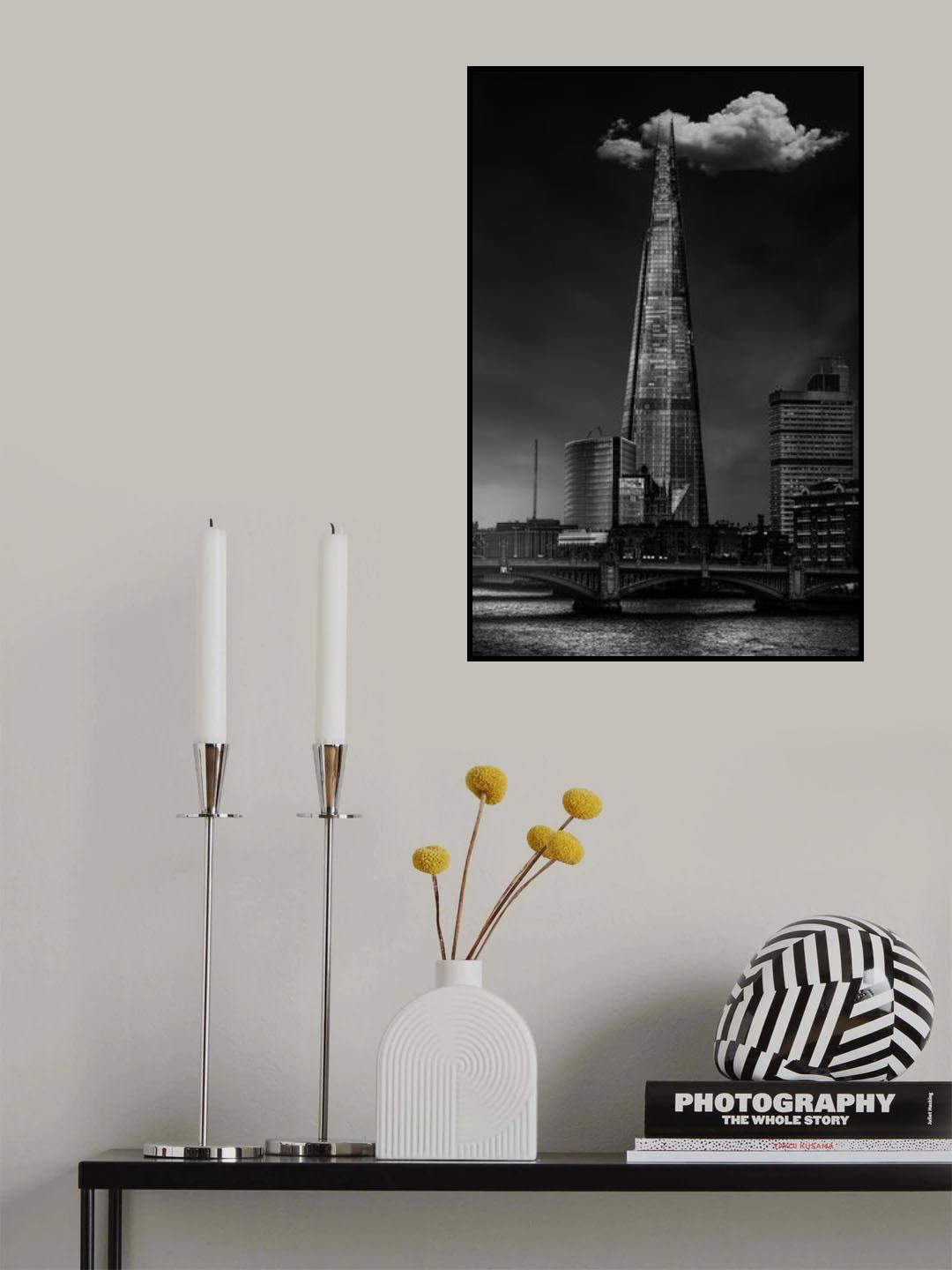 Over the Shard Poster och Canvastavla