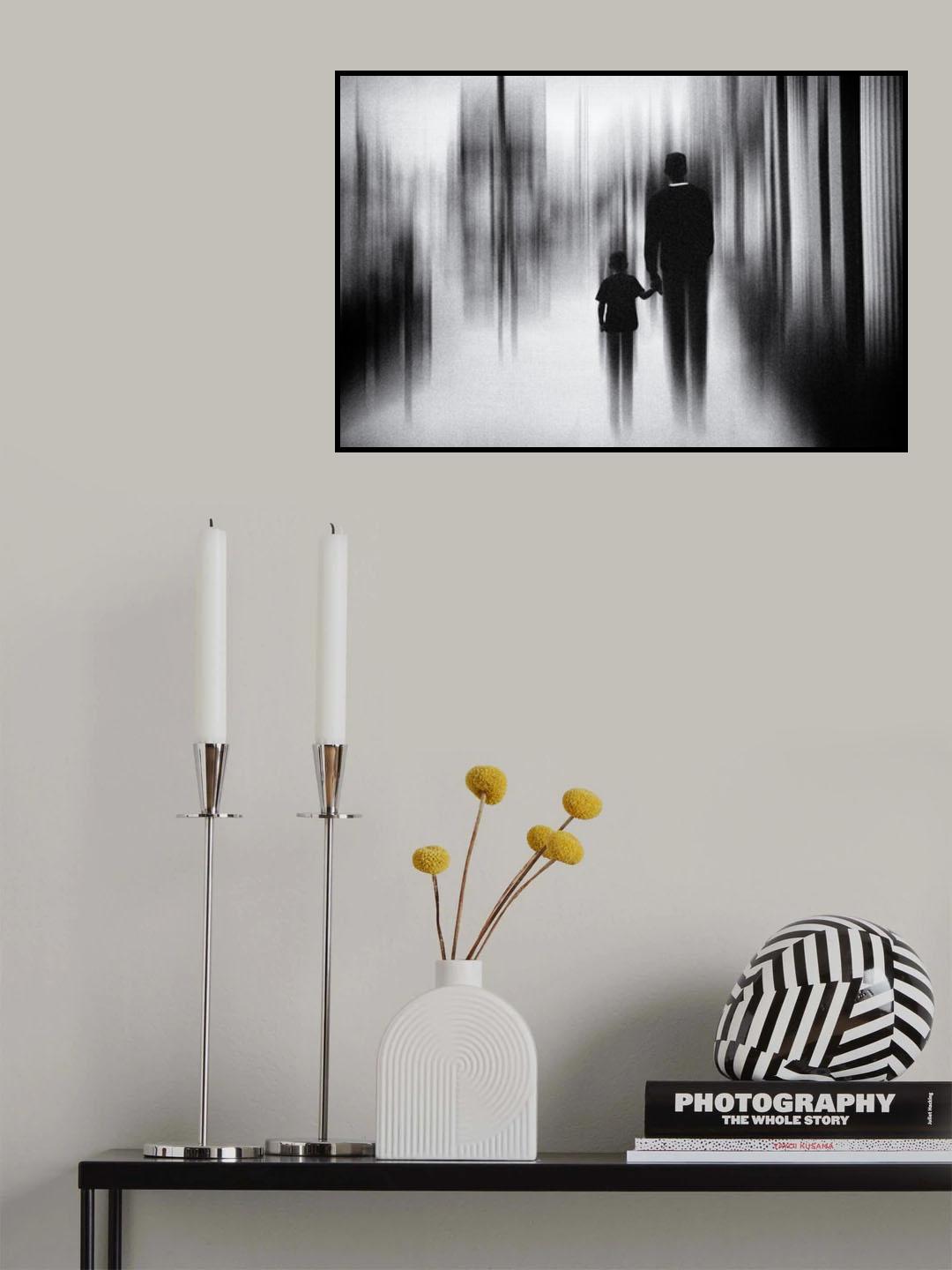 Father and son Poster och Canvastavla