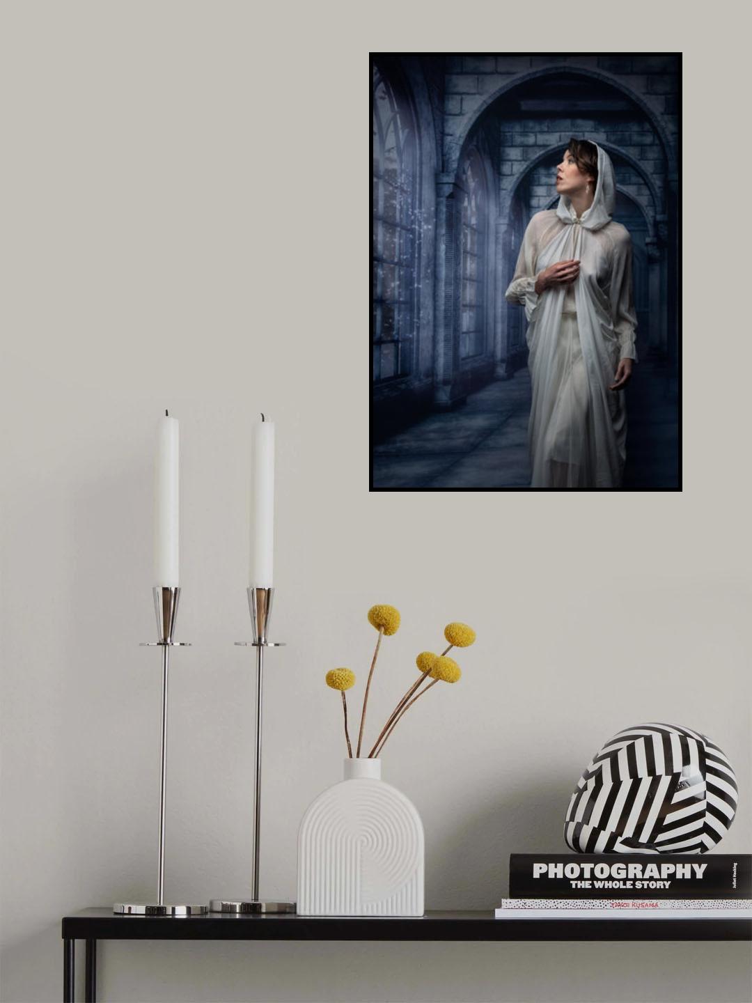 Blue Moon Walk Poster och Canvastavla