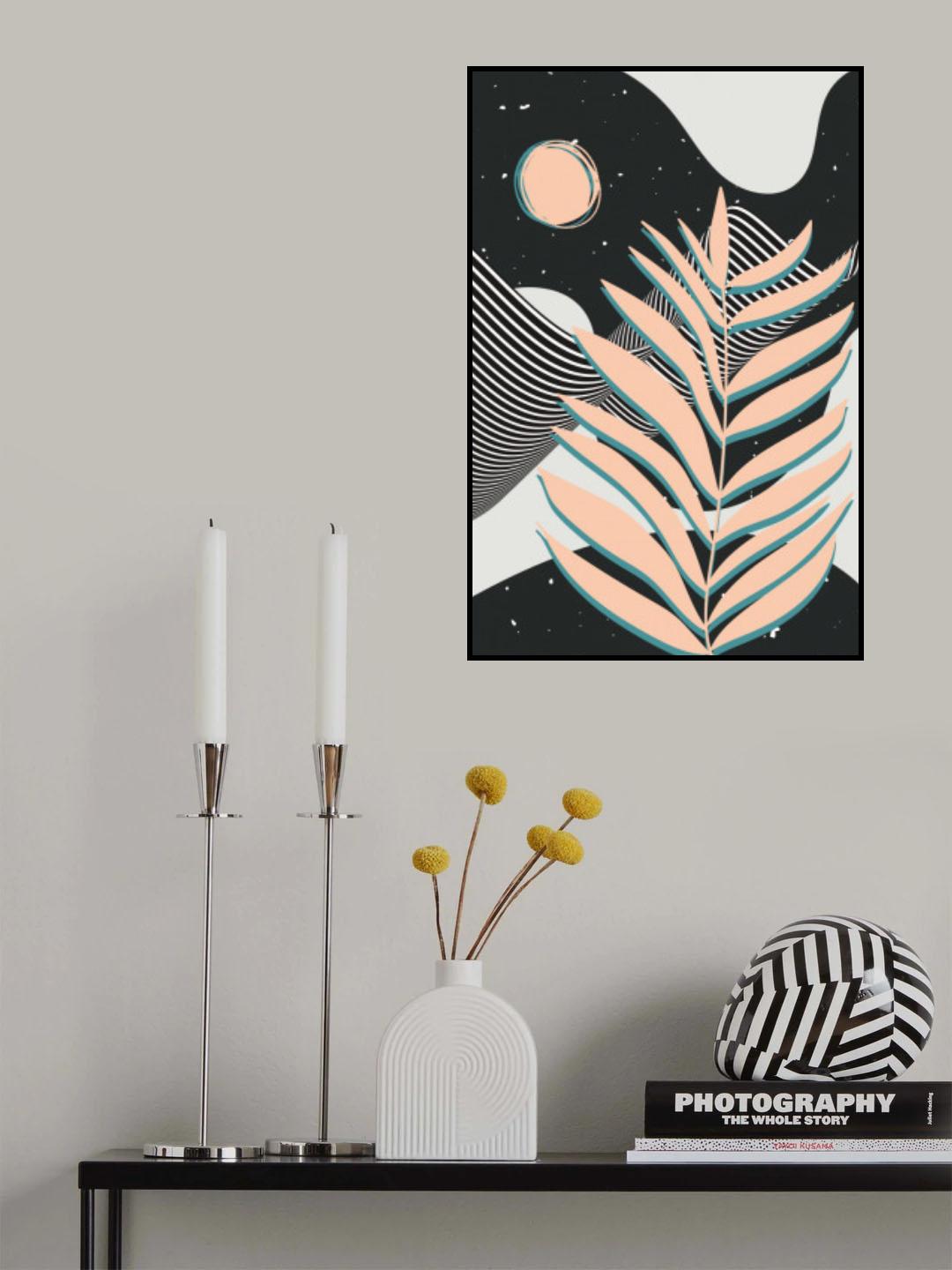 Palm Leaf Astrology Poster och Canvastavla