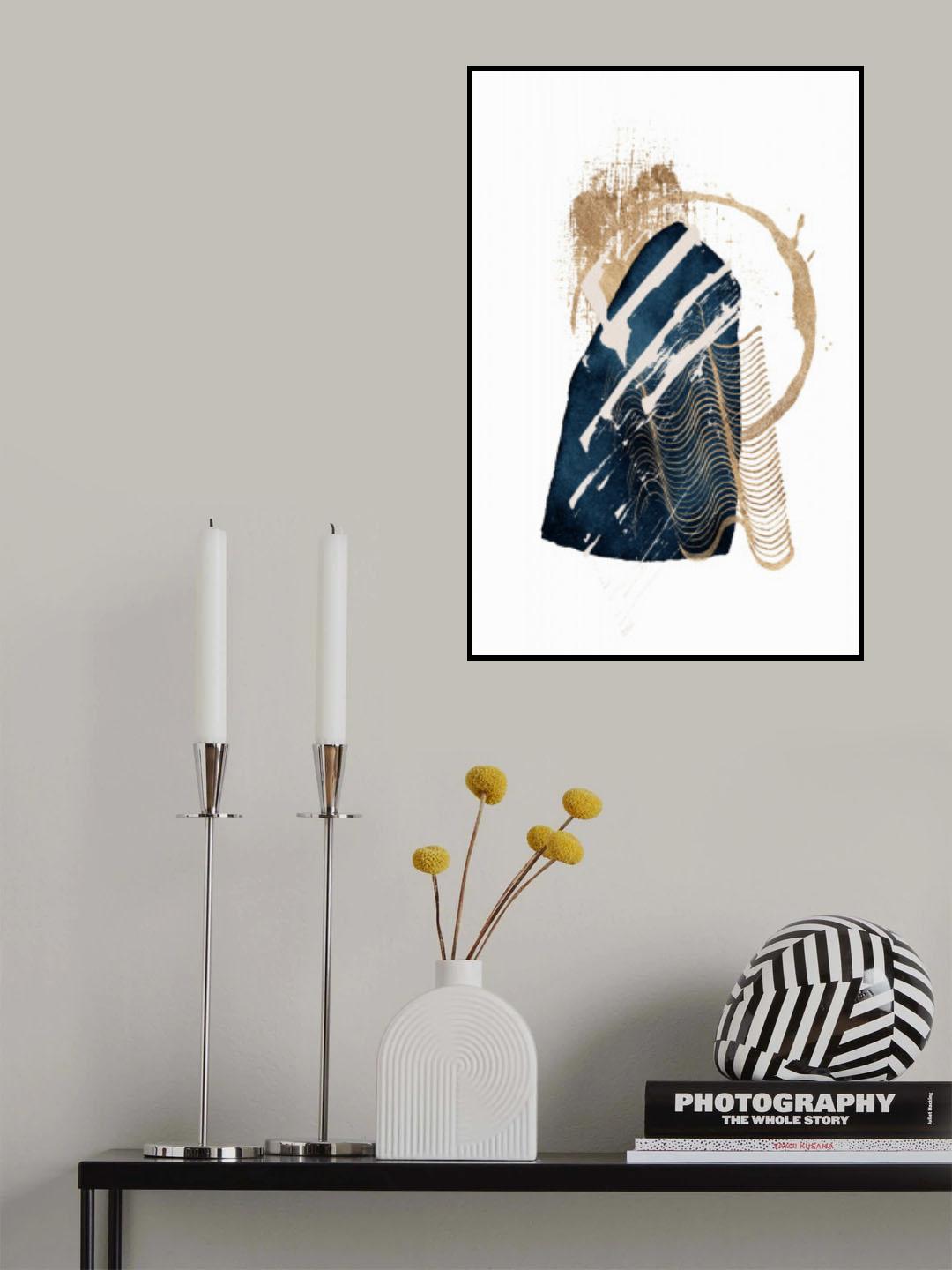 Stunning Blue-1 Poster och Canvastavla