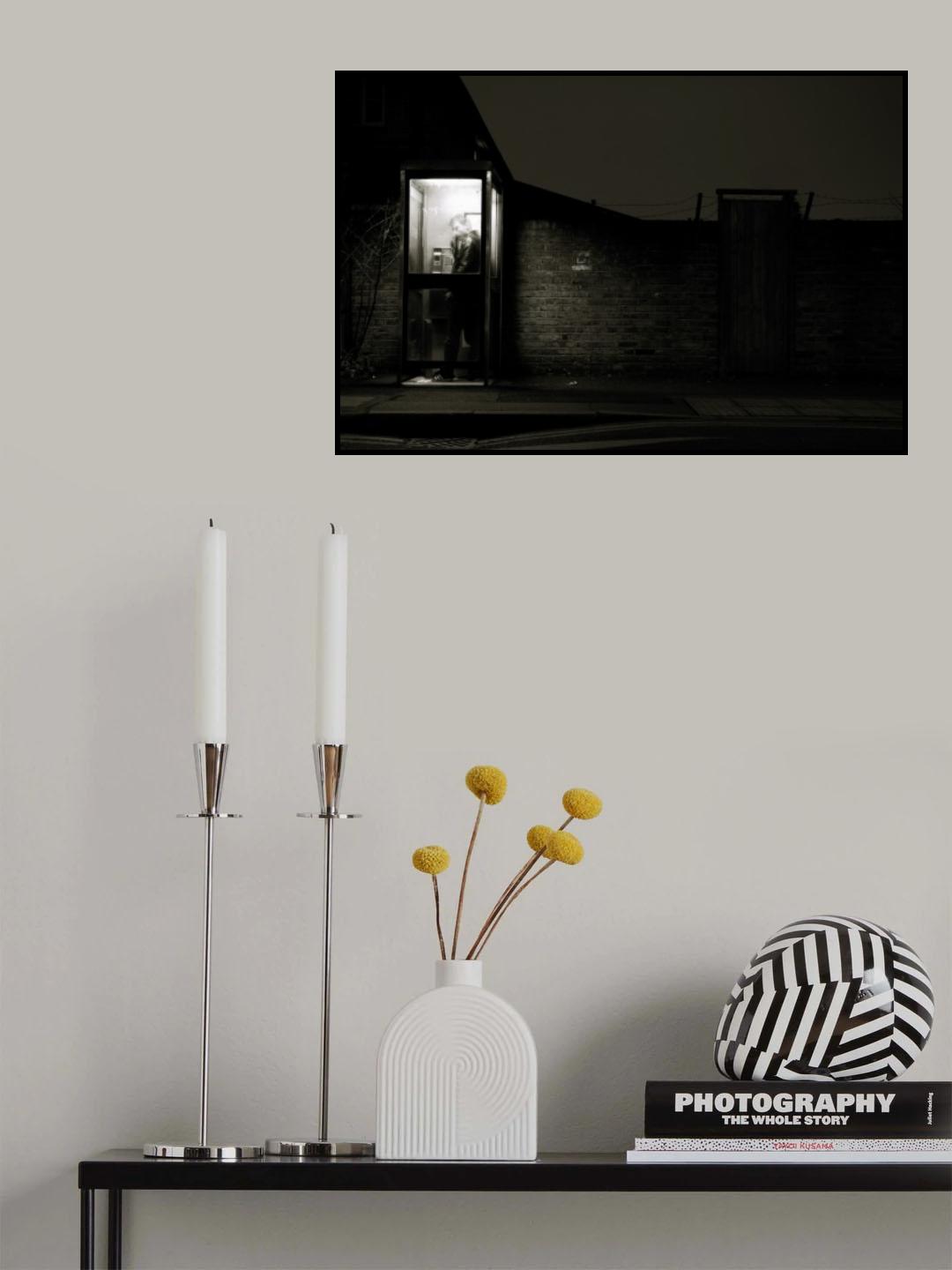 booth Poster och Canvastavla