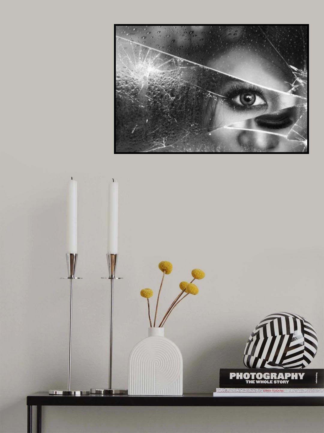 face of pieces Poster och Canvastavla