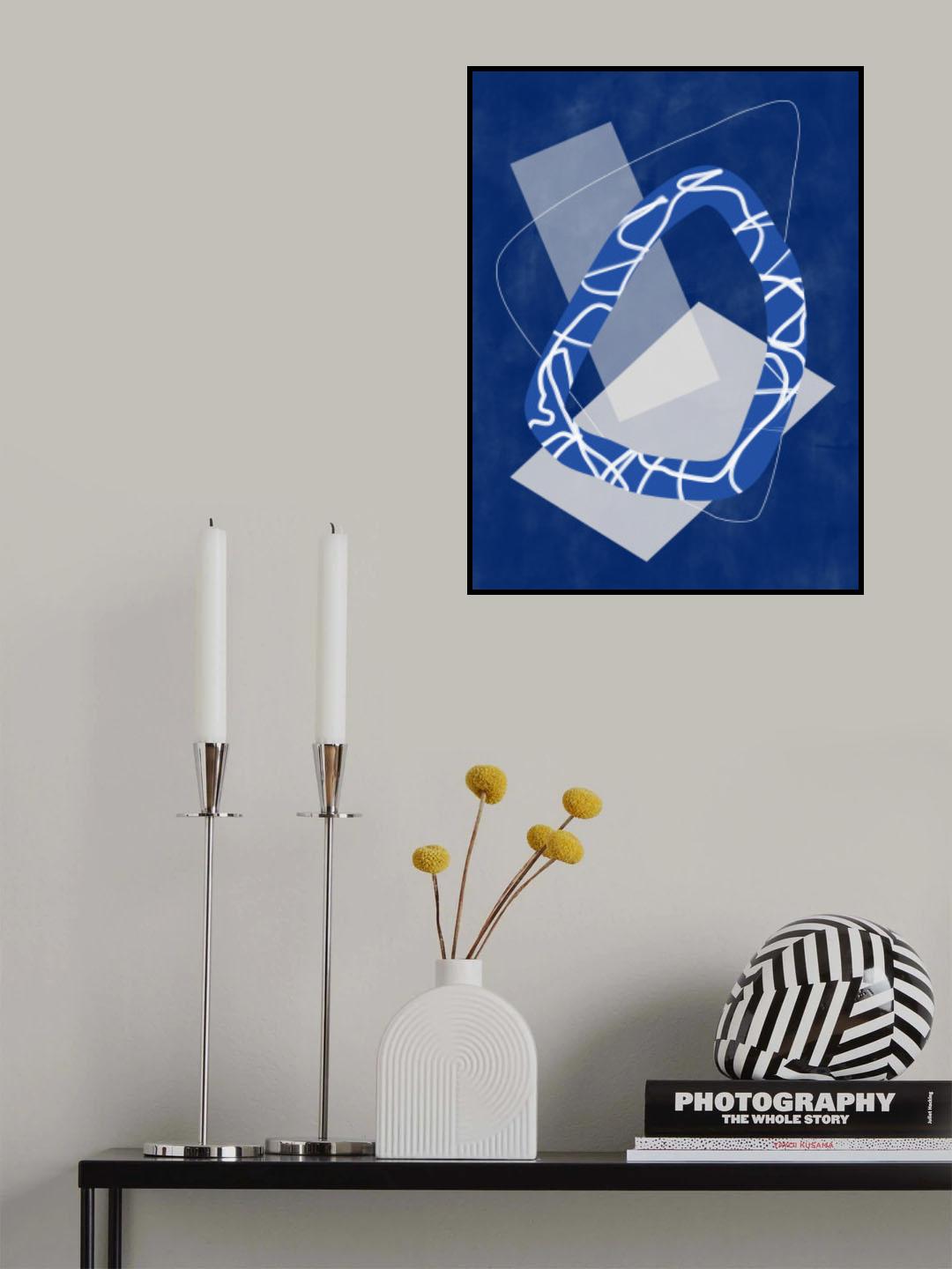 3x4 Aspectratio Indigo22 Poster och Canvastavla