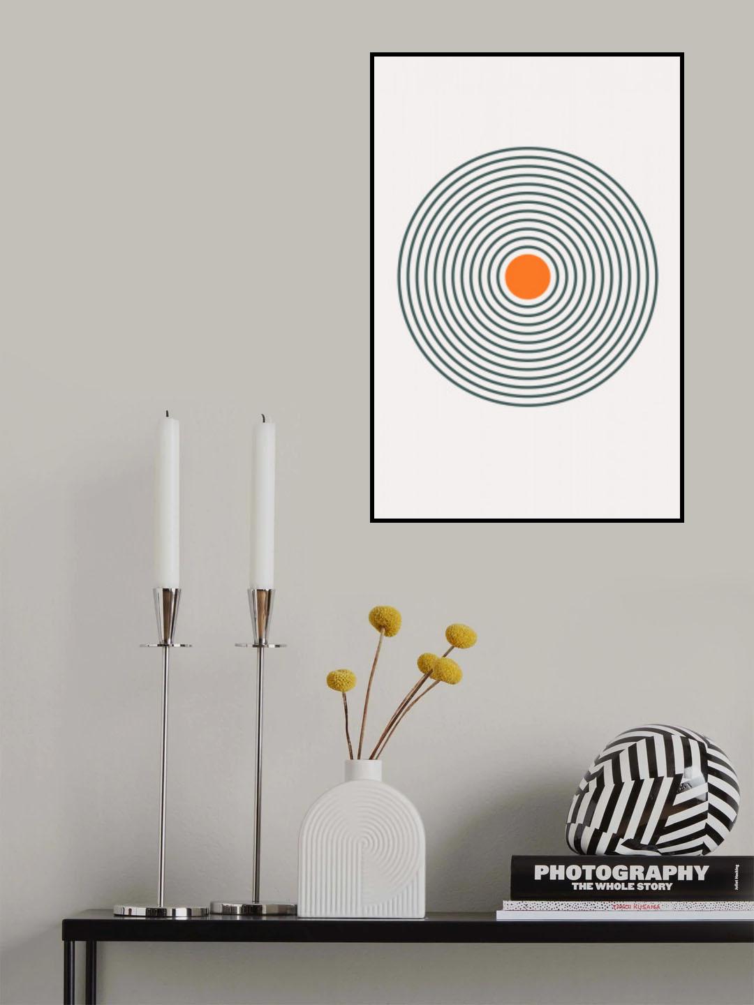 Boho Lines Series #3 Poster och Canvastavla