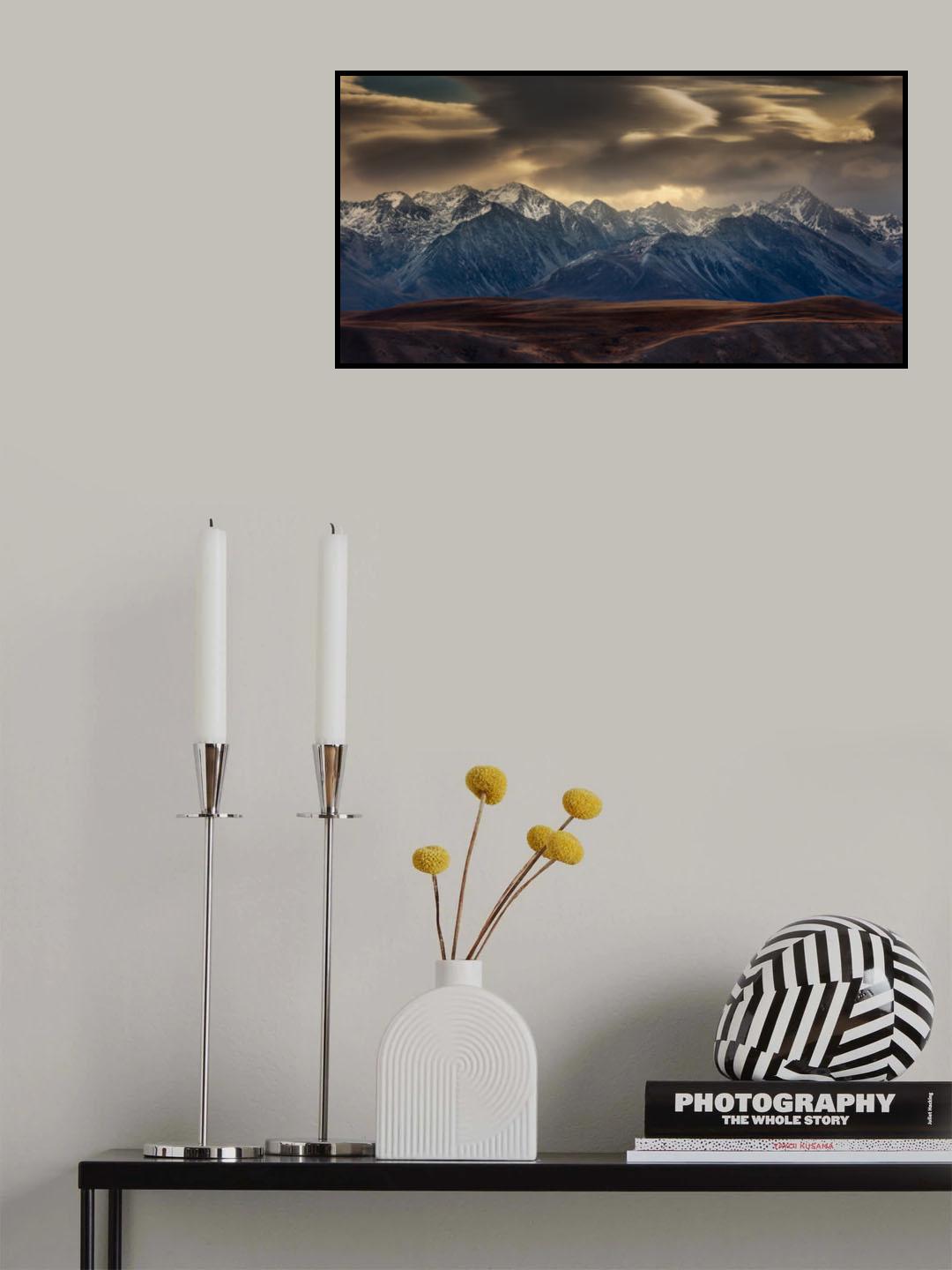 Southern Alps Poster och Canvastavla