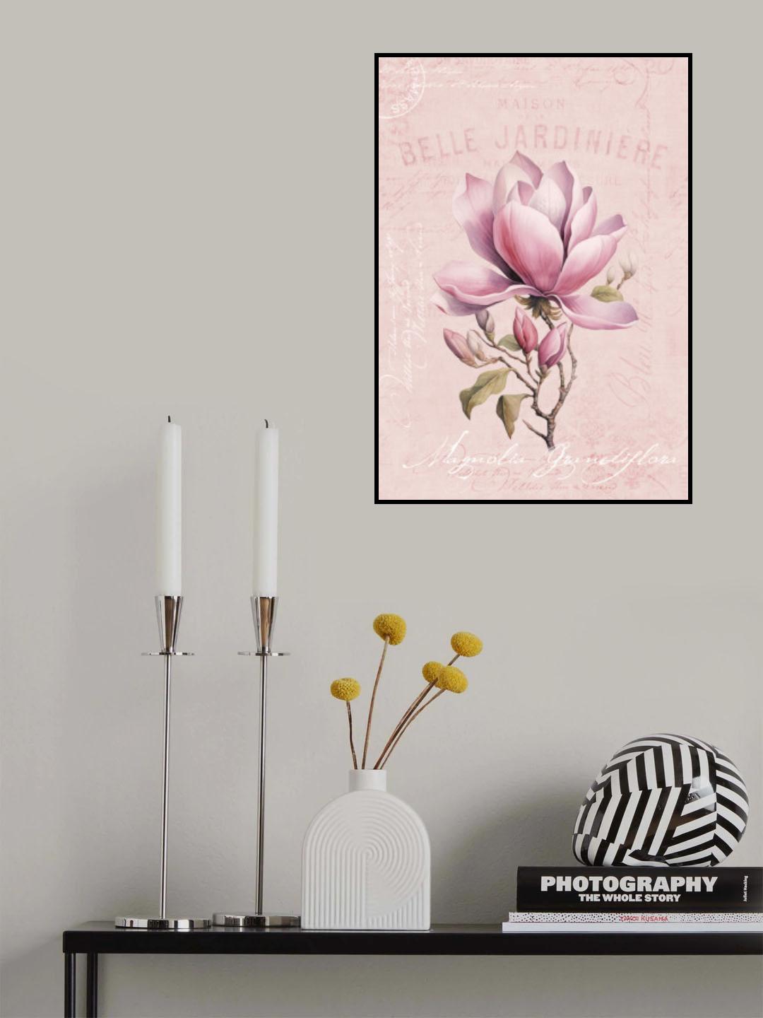 Magnolia Pink No2 Poster och Canvastavla