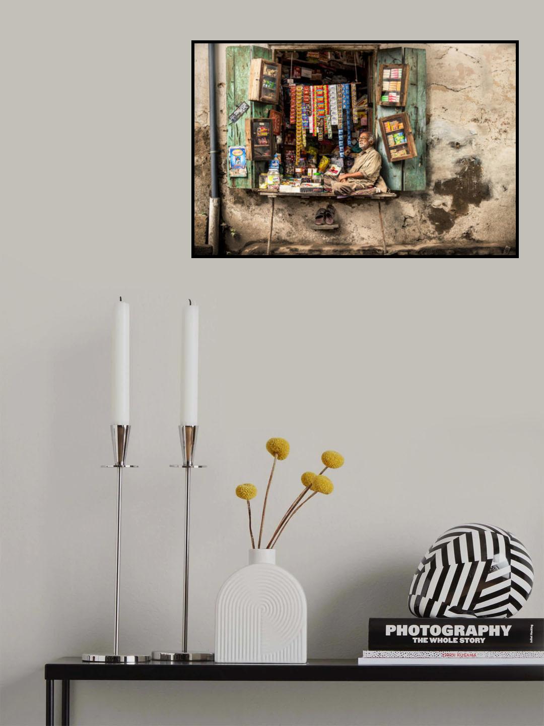 The bazar Poster och Canvastavla