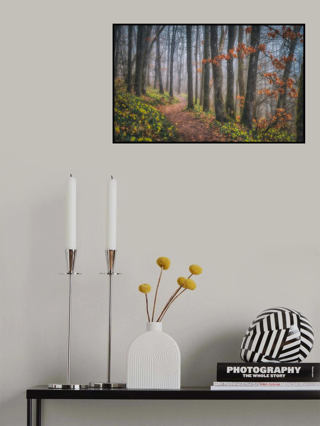 misty morning Poster och Canvastavla