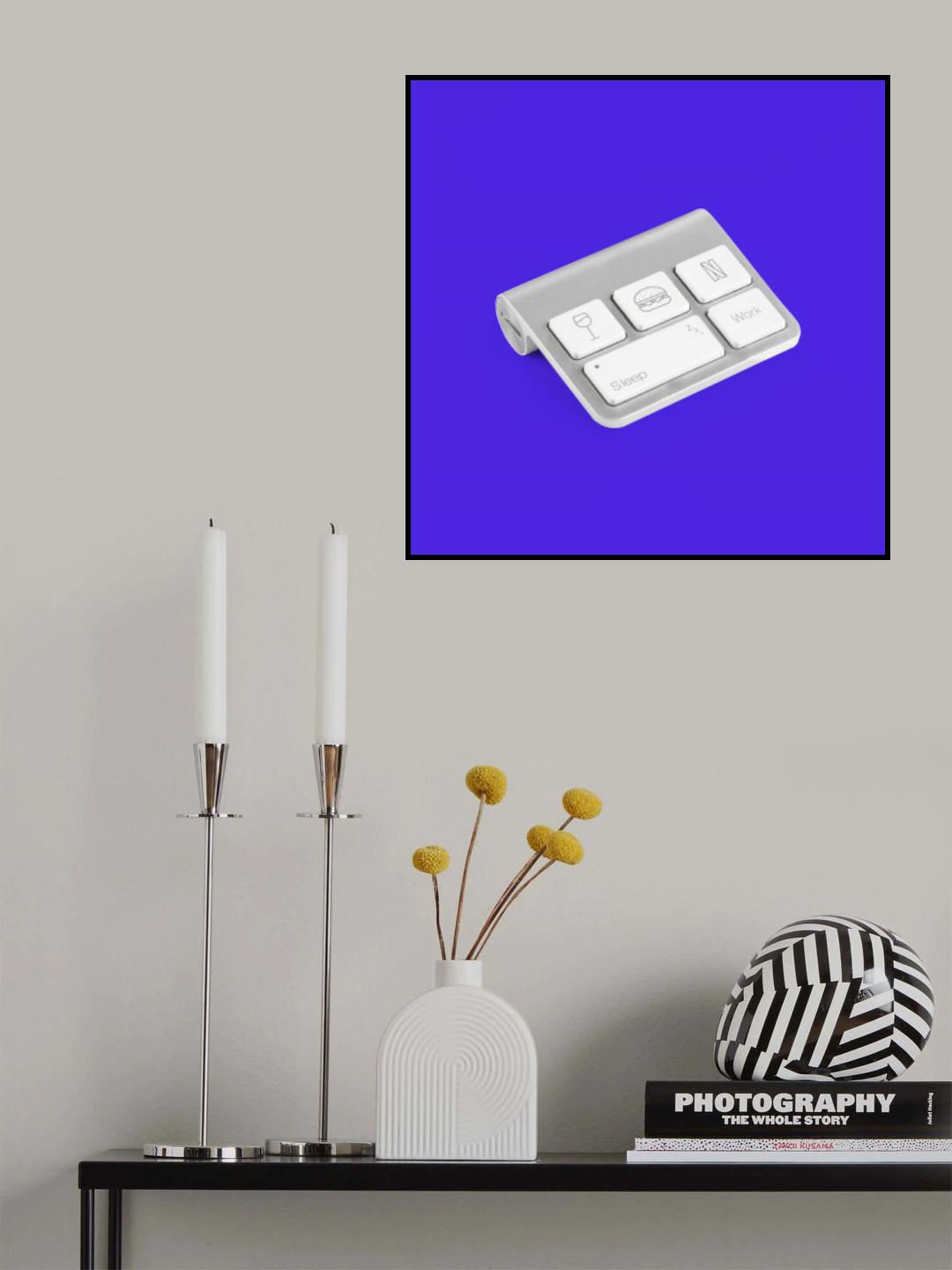 Life Keyboard Poster och Canvastavla