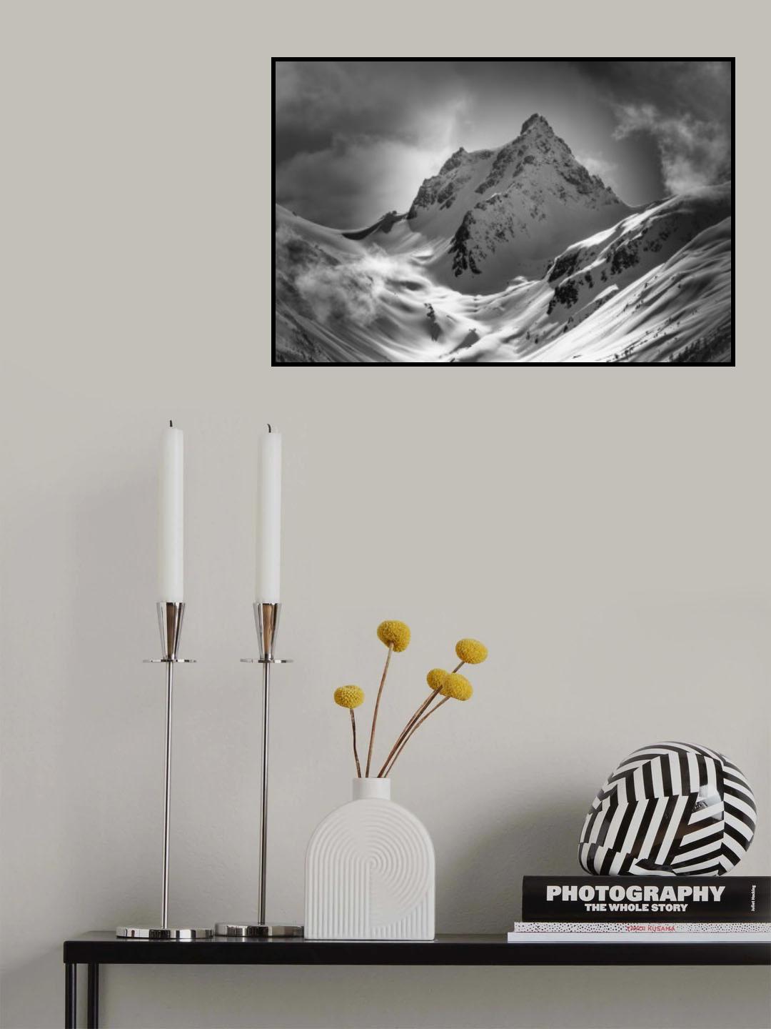 The majesty of the mountains Poster och Canvastavla