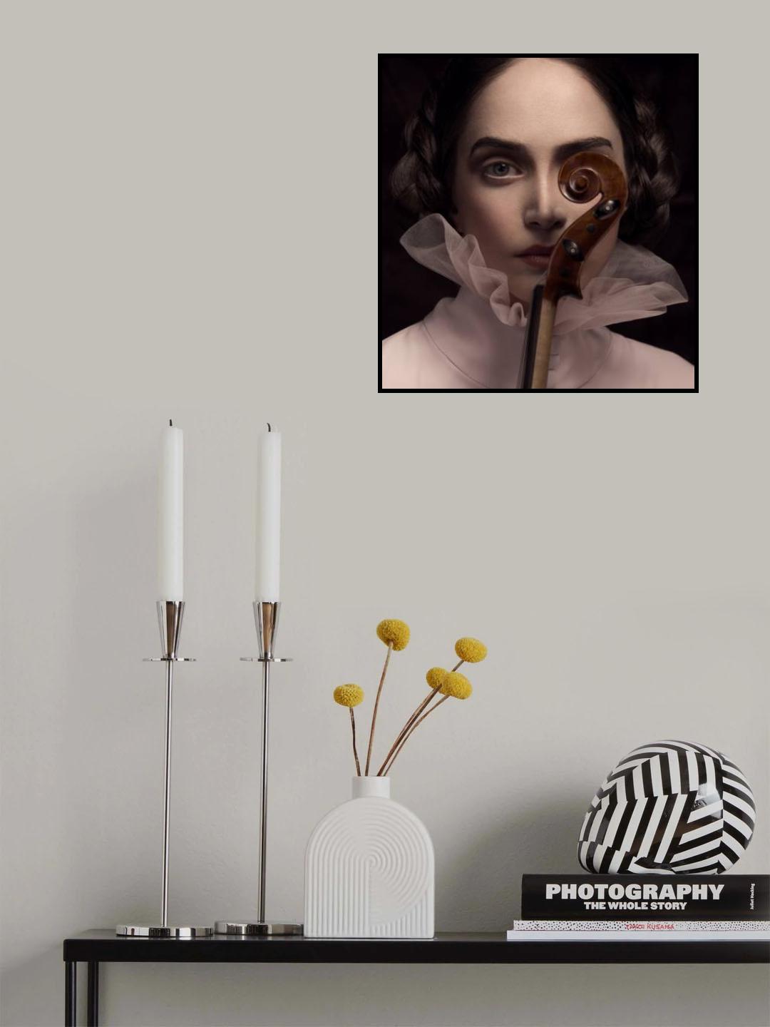 The Dark Violinist Poster och Canvastavla