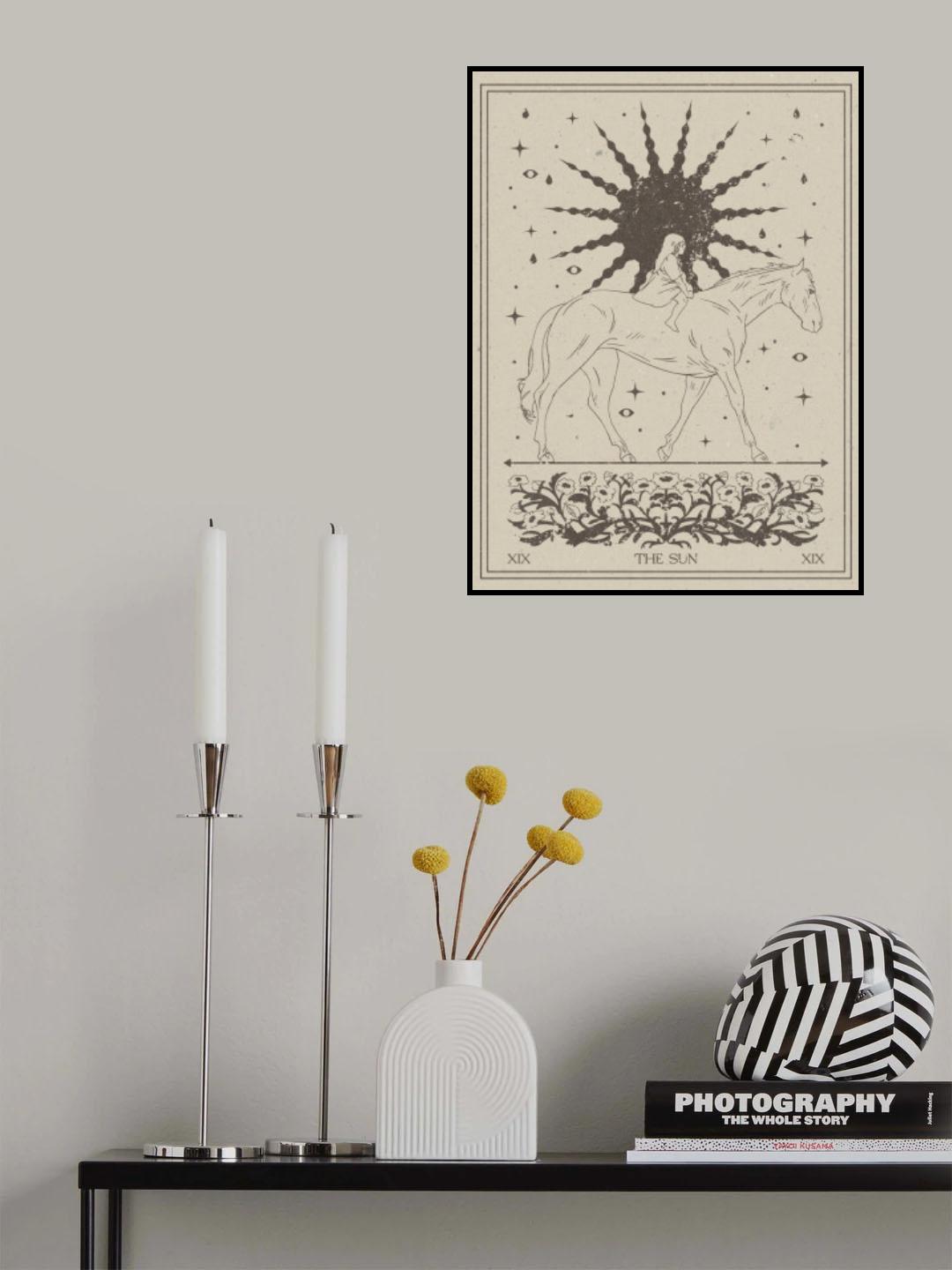The Sun Poster och Canvastavla
