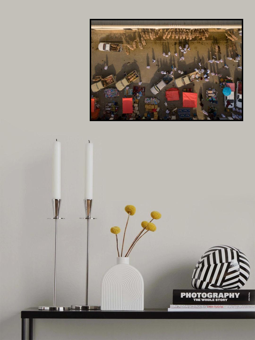 Sinaw Market Poster och Canvastavla