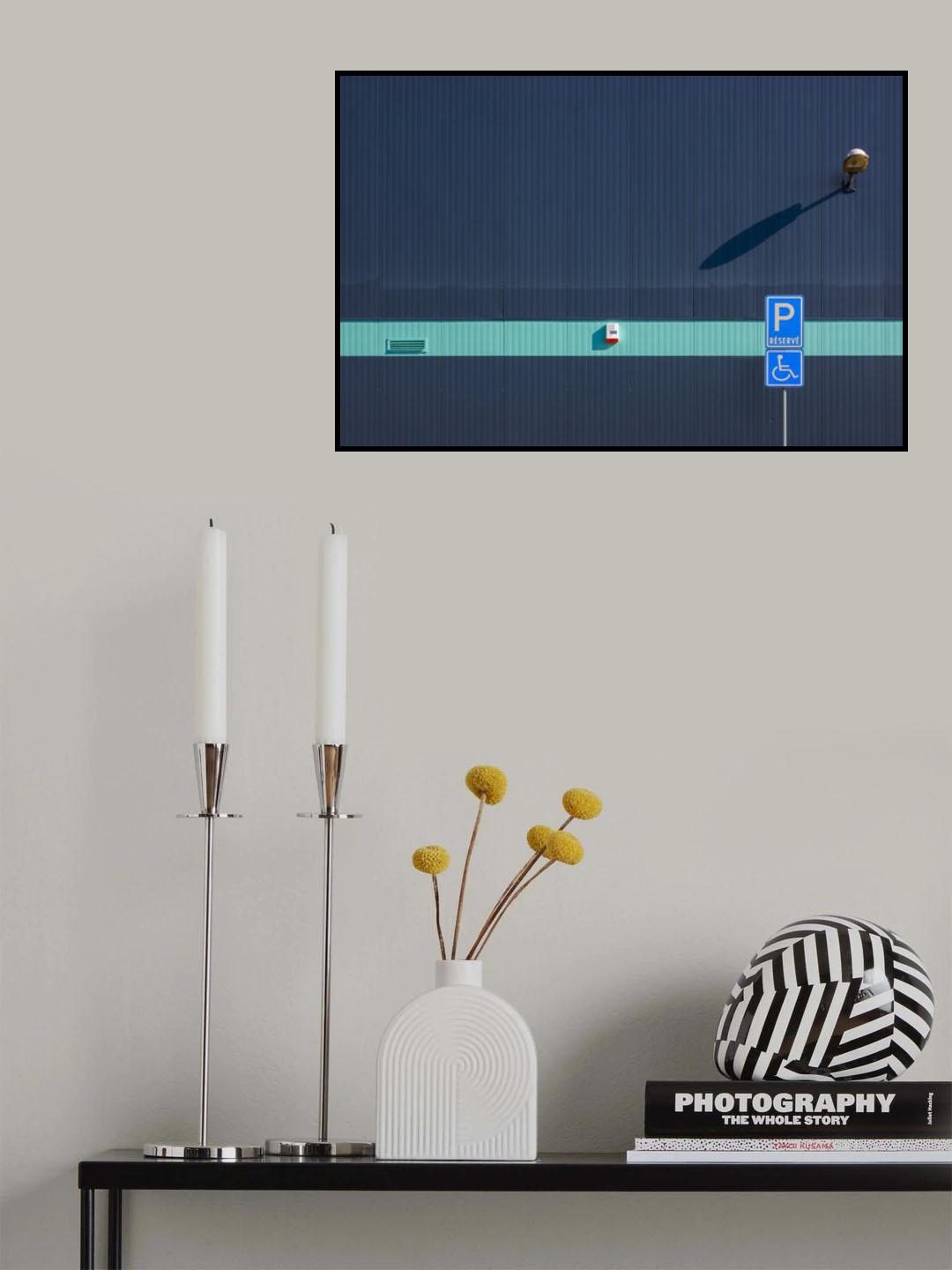 P Poster och Canvastavla