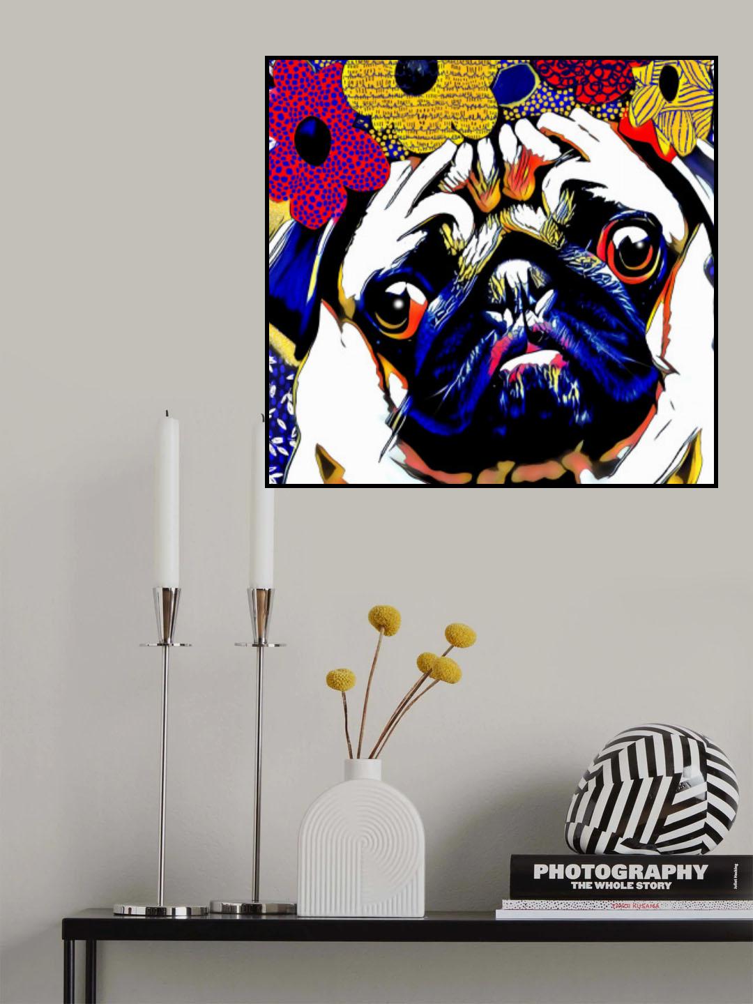 Puggles Poster och Canvastavla