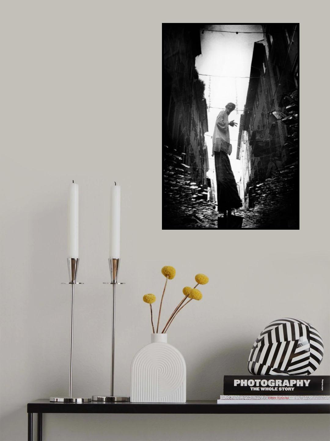 The mask of Pulcinella Poster och Canvastavla