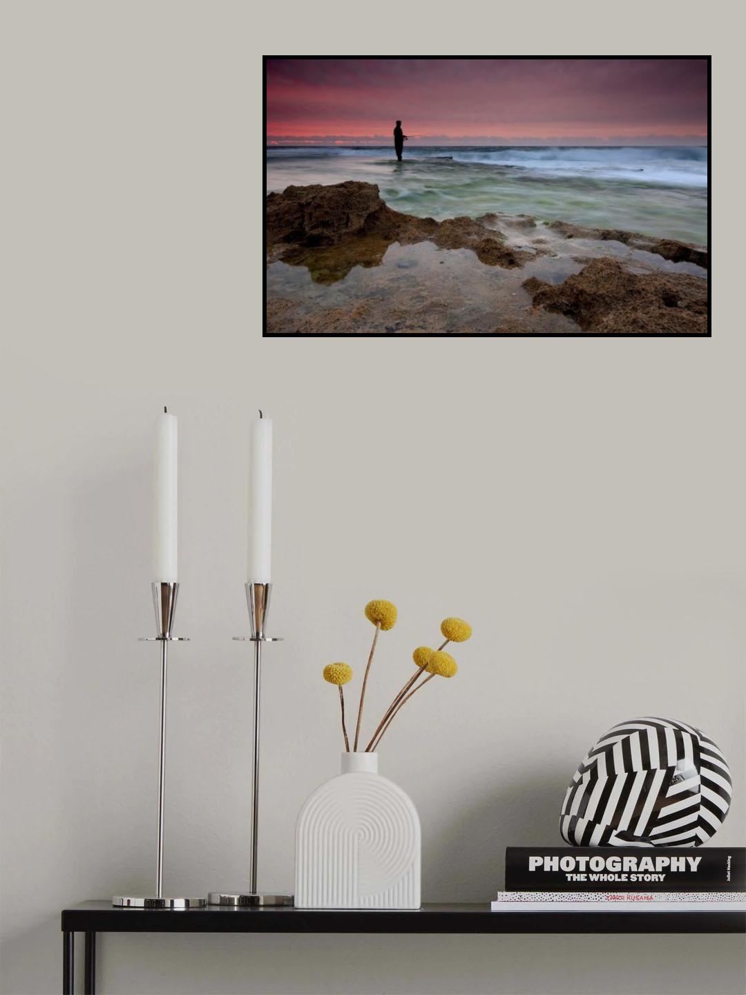 The Lone fisherman Poster och Canvastavla