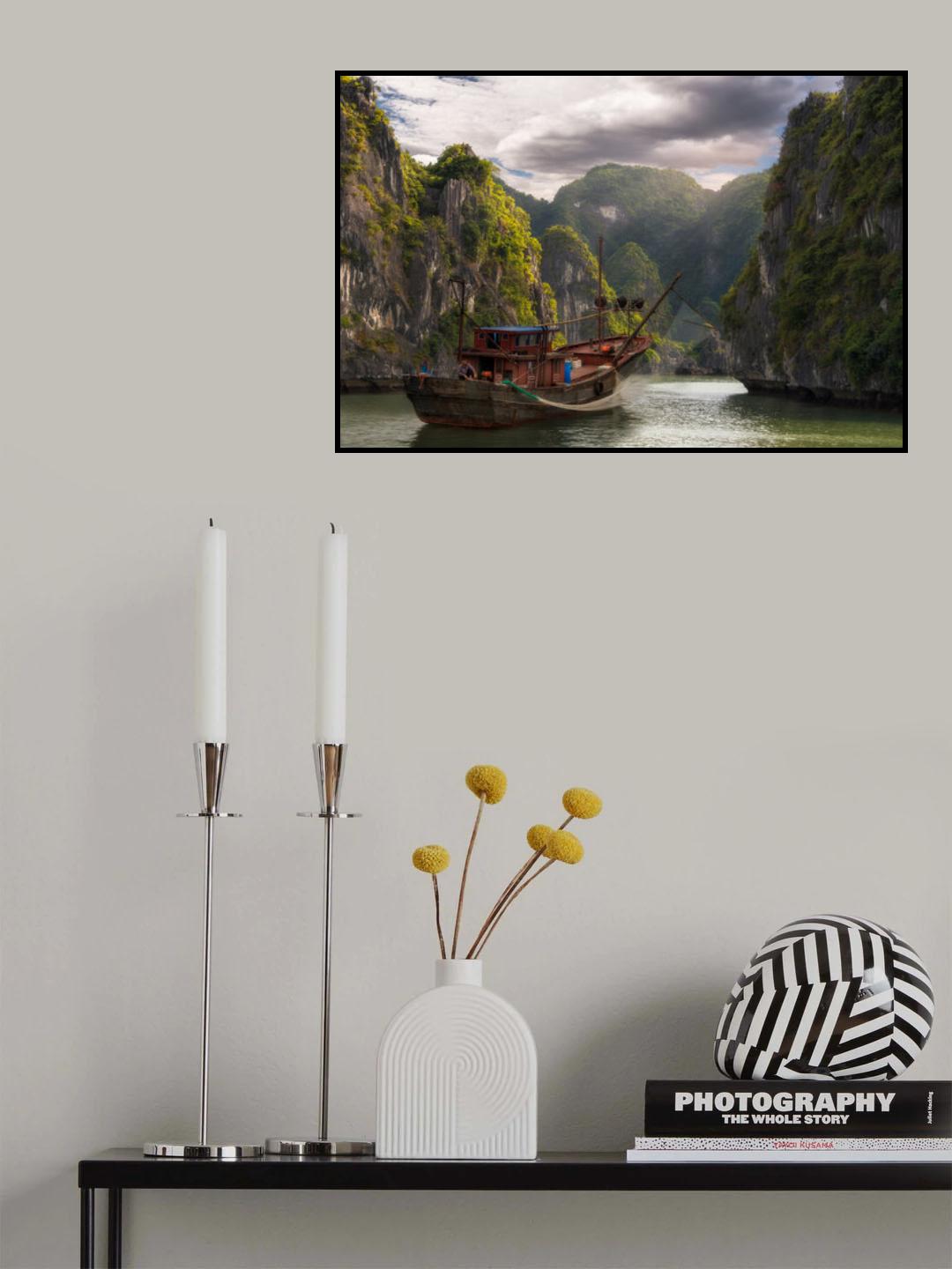Time Stands Still Poster och Canvastavla