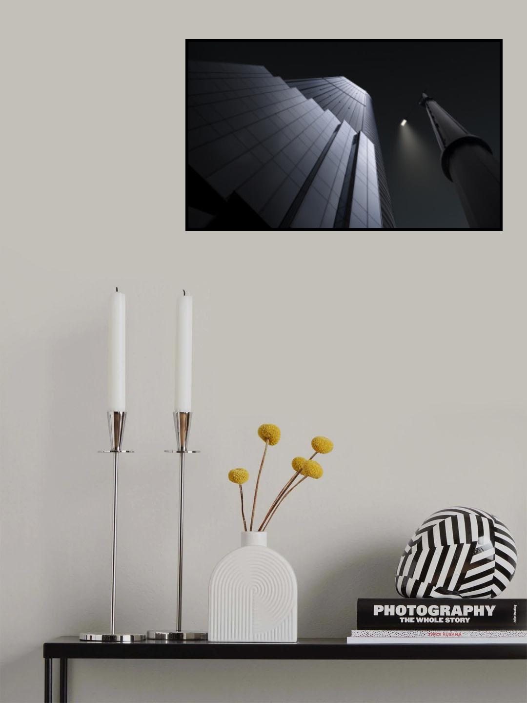 建筑和路灯 Poster och Canvastavla