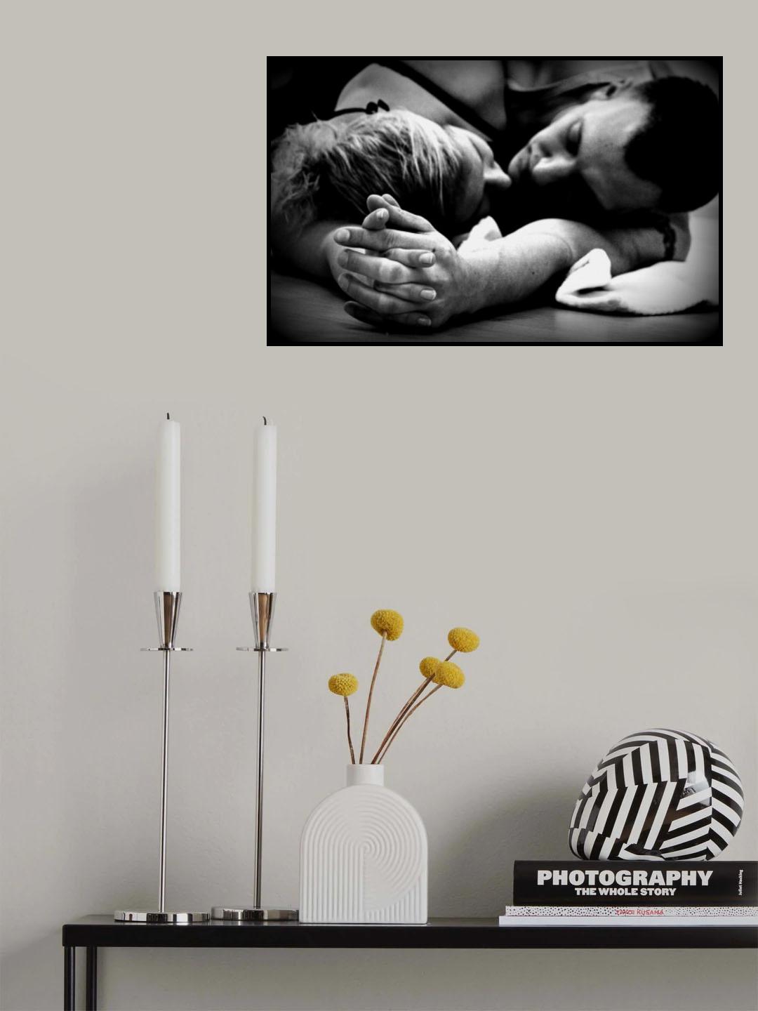 Hand in hand Poster och Canvastavla
