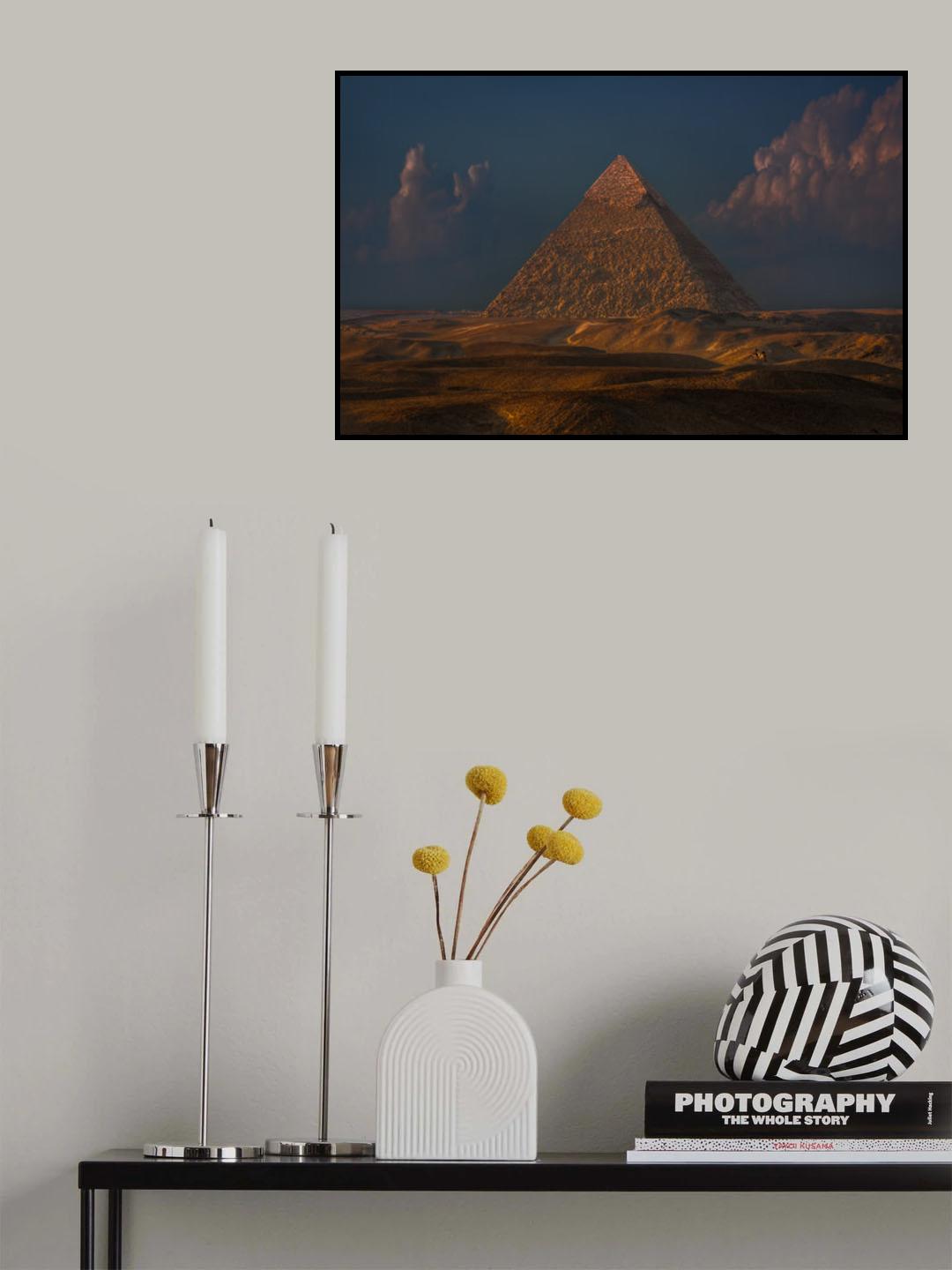 Pyramid of Khafre Poster och Canvastavla