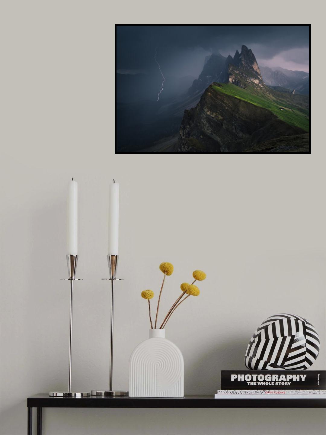 Seceda Poster och Canvastavla