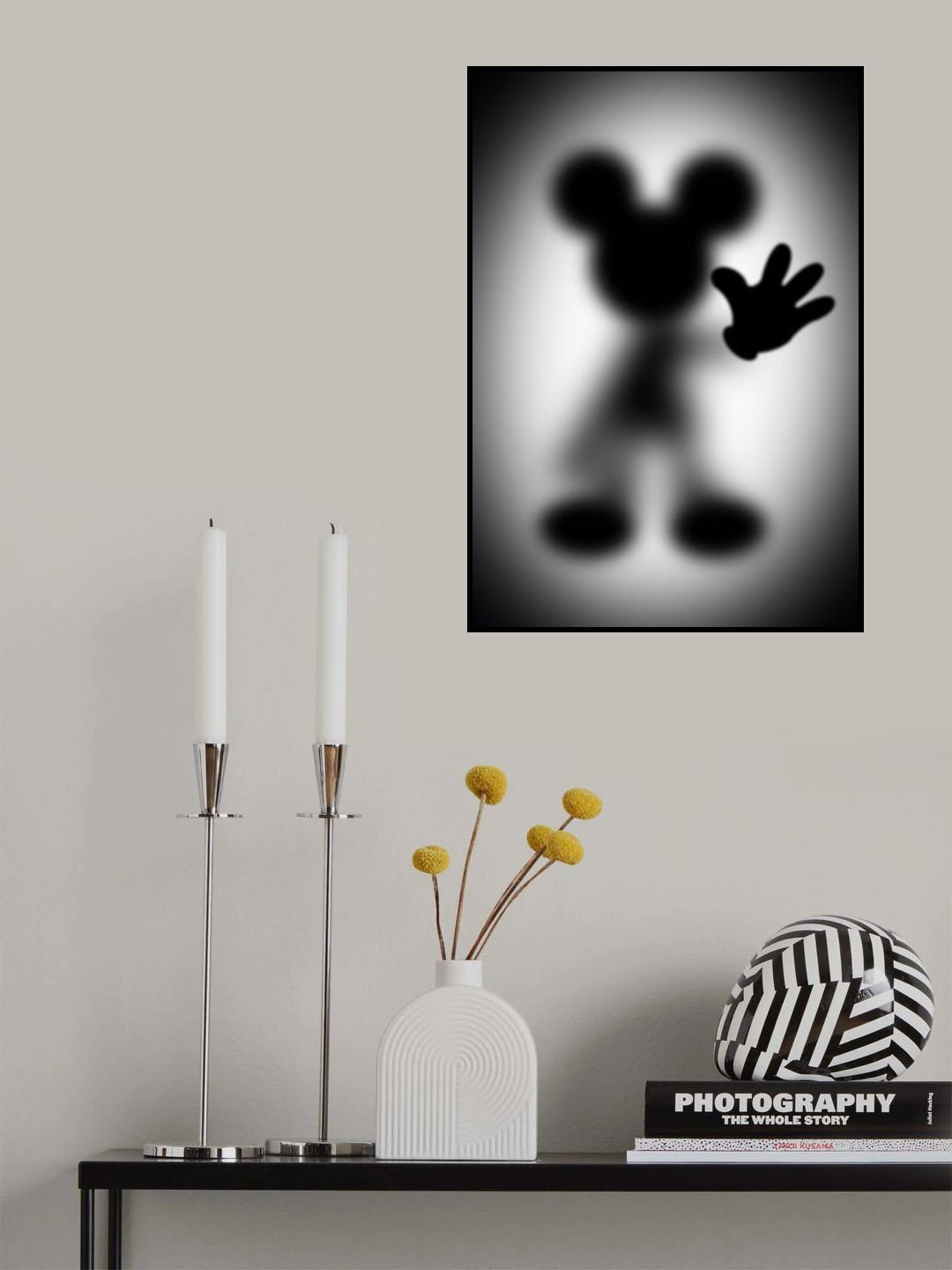 Foggy Mouse Poster och Canvastavla