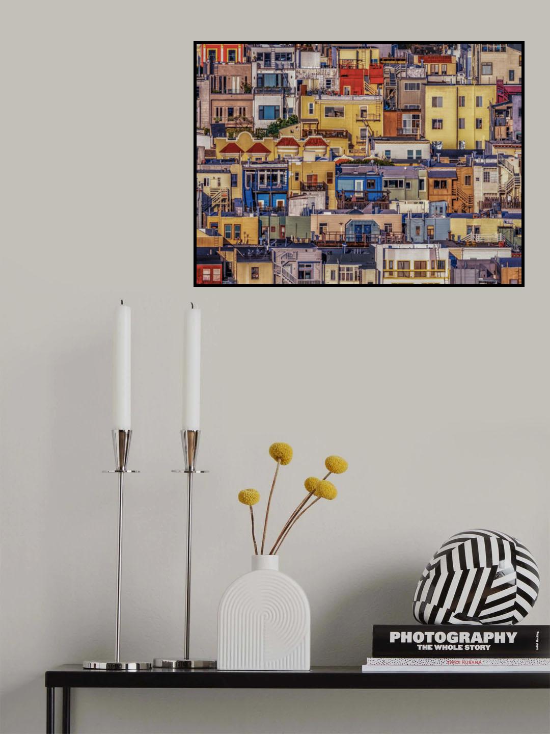 A Quarantine View Poster och Canvastavla