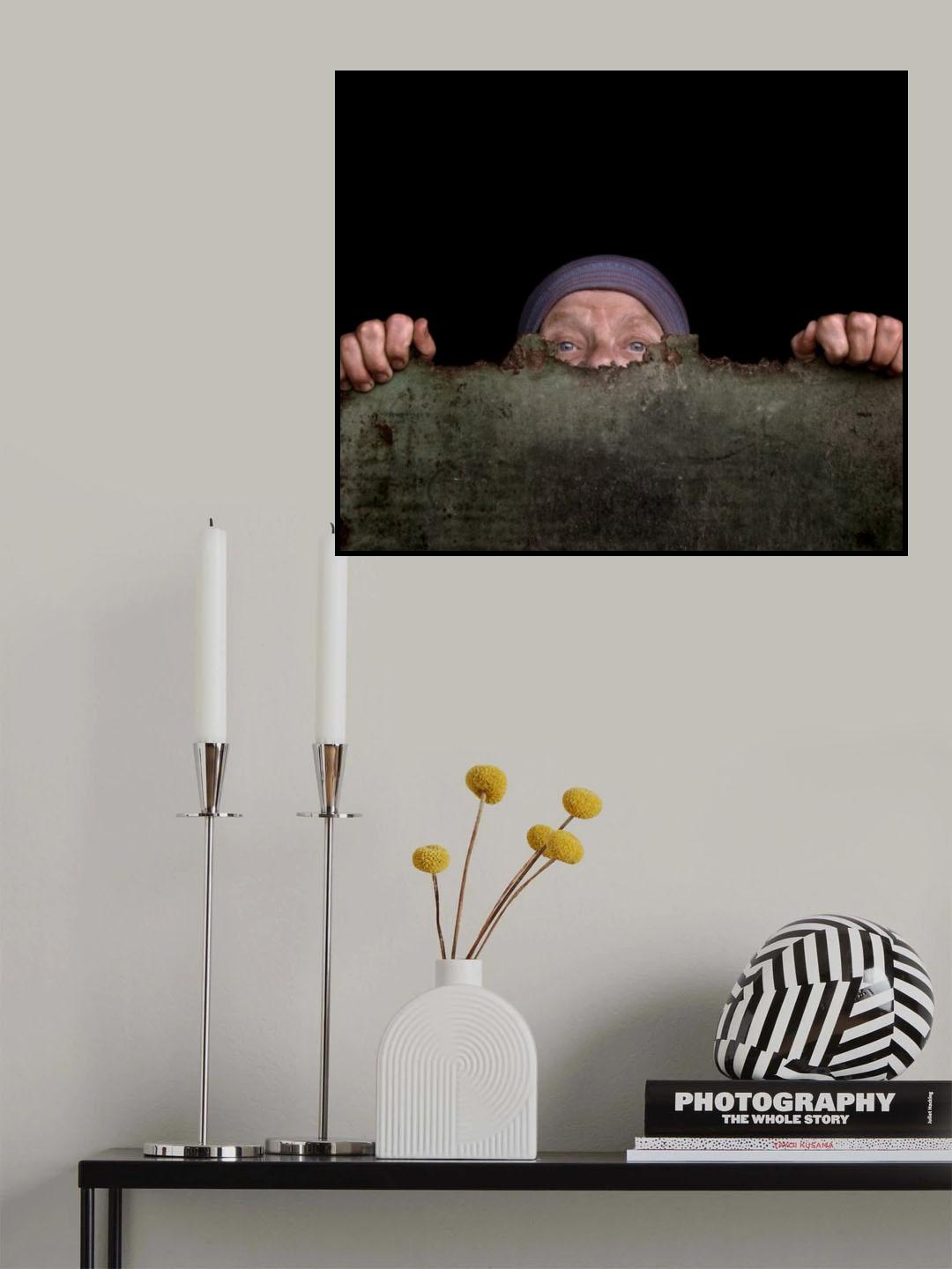 Kilroy Was Here Poster och Canvastavla