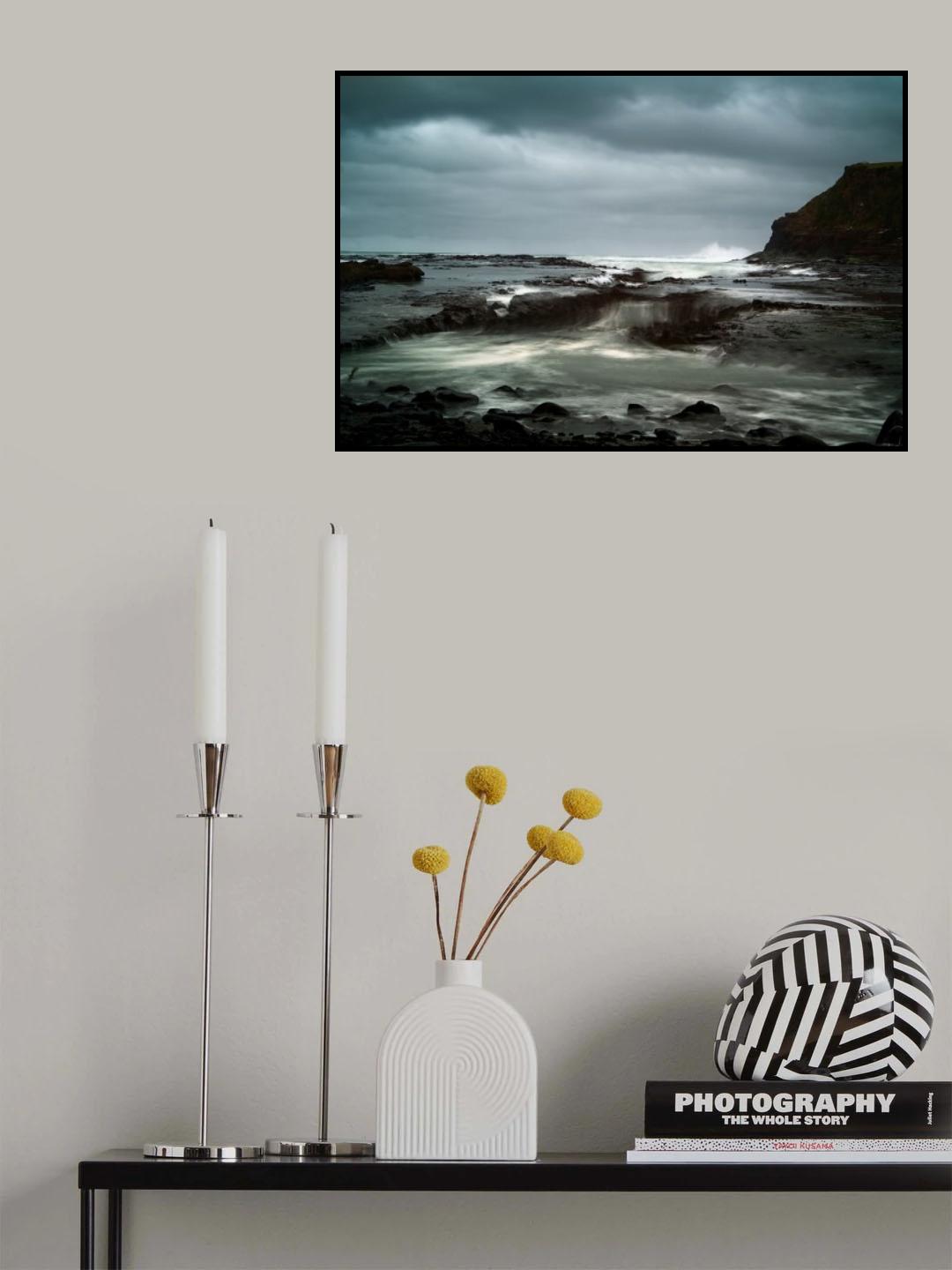 high tide is come ashore Poster och Canvastavla