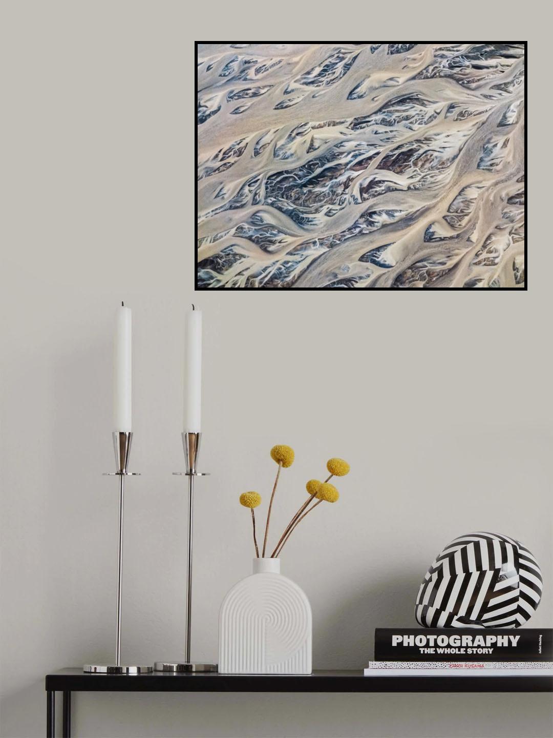 Net of streams Poster och Canvastavla