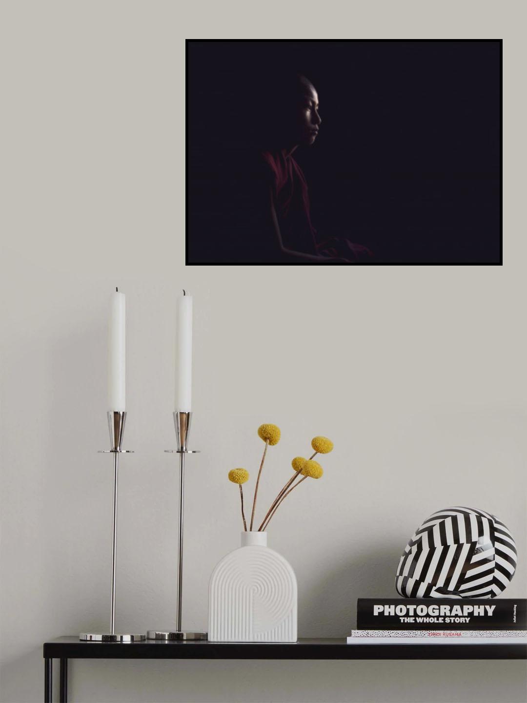 Novice in the dark Poster och Canvastavla