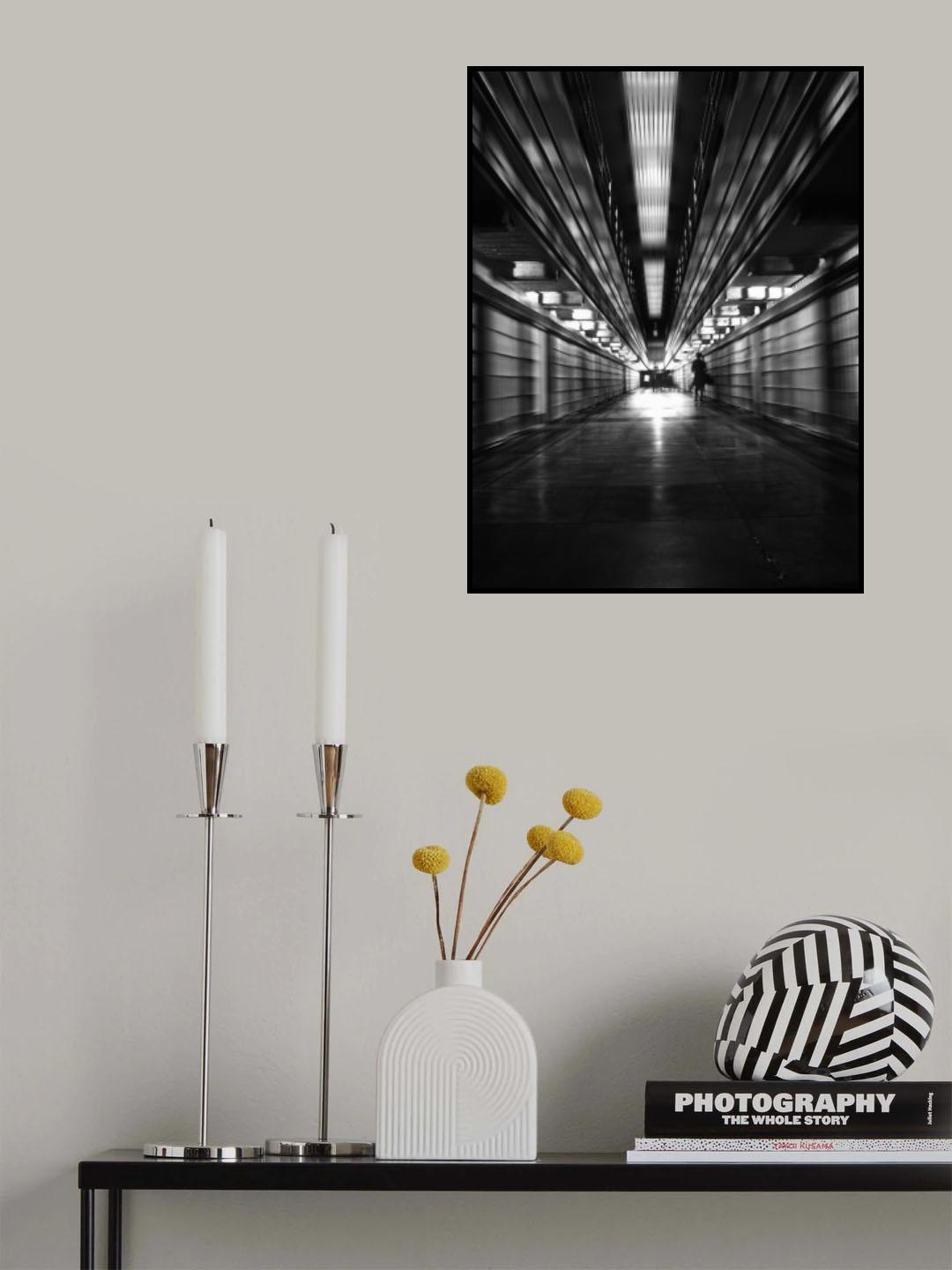 Long Corridor Poster och Canvastavla