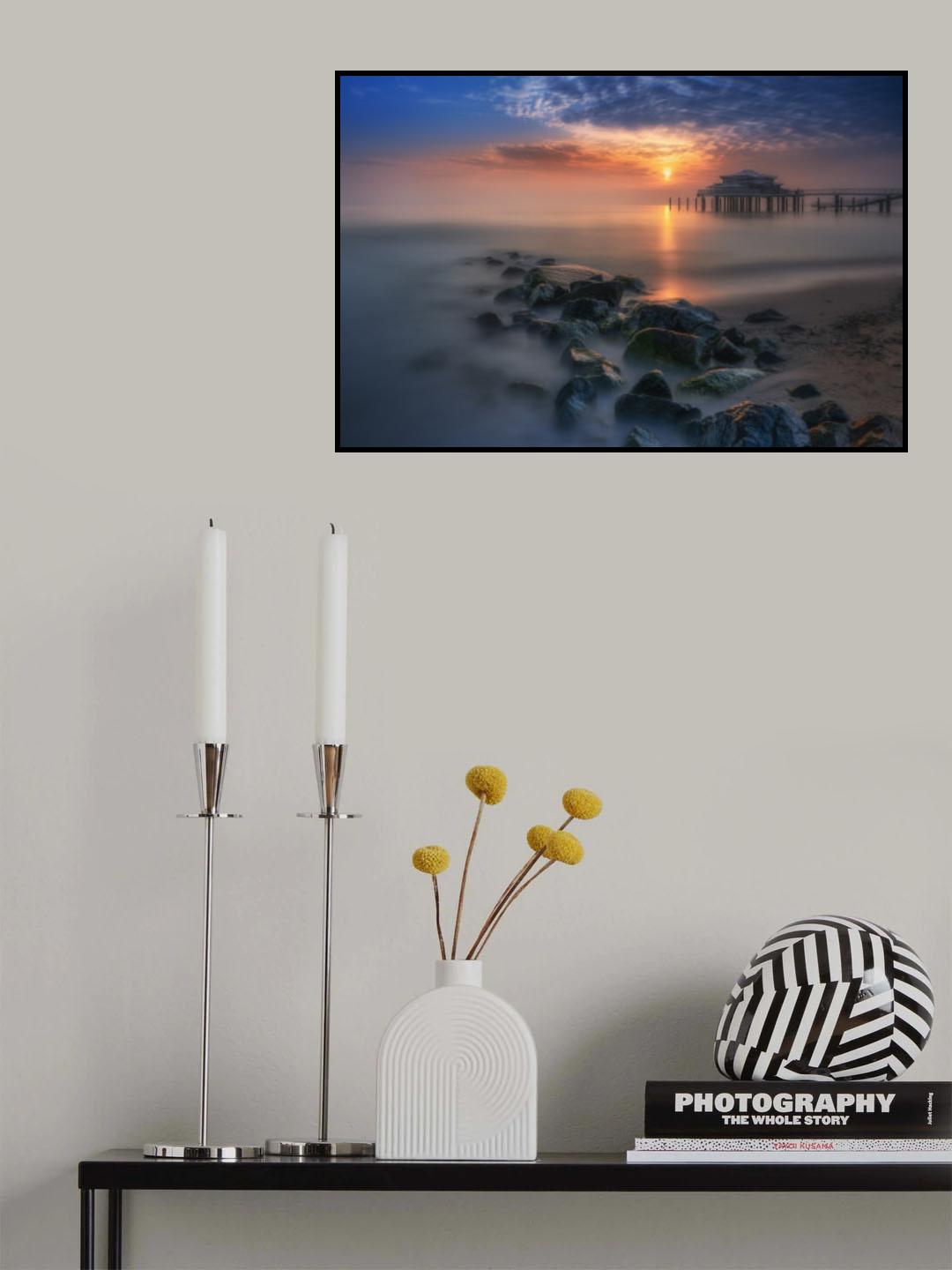 "THE PIER" Poster och Canvastavla