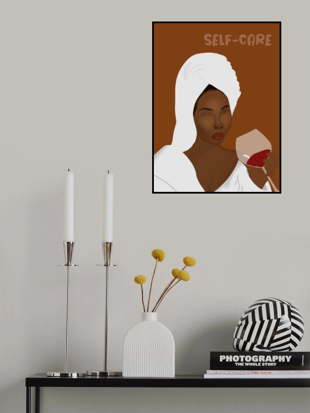 Self-Care Poster och Canvastavla