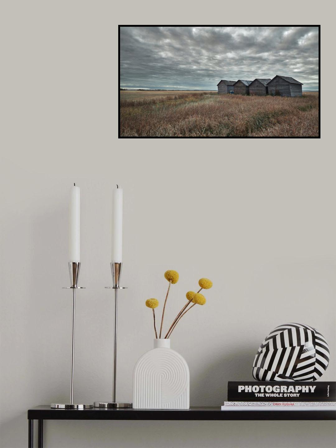 Autumn Morning Poster och Canvastavla